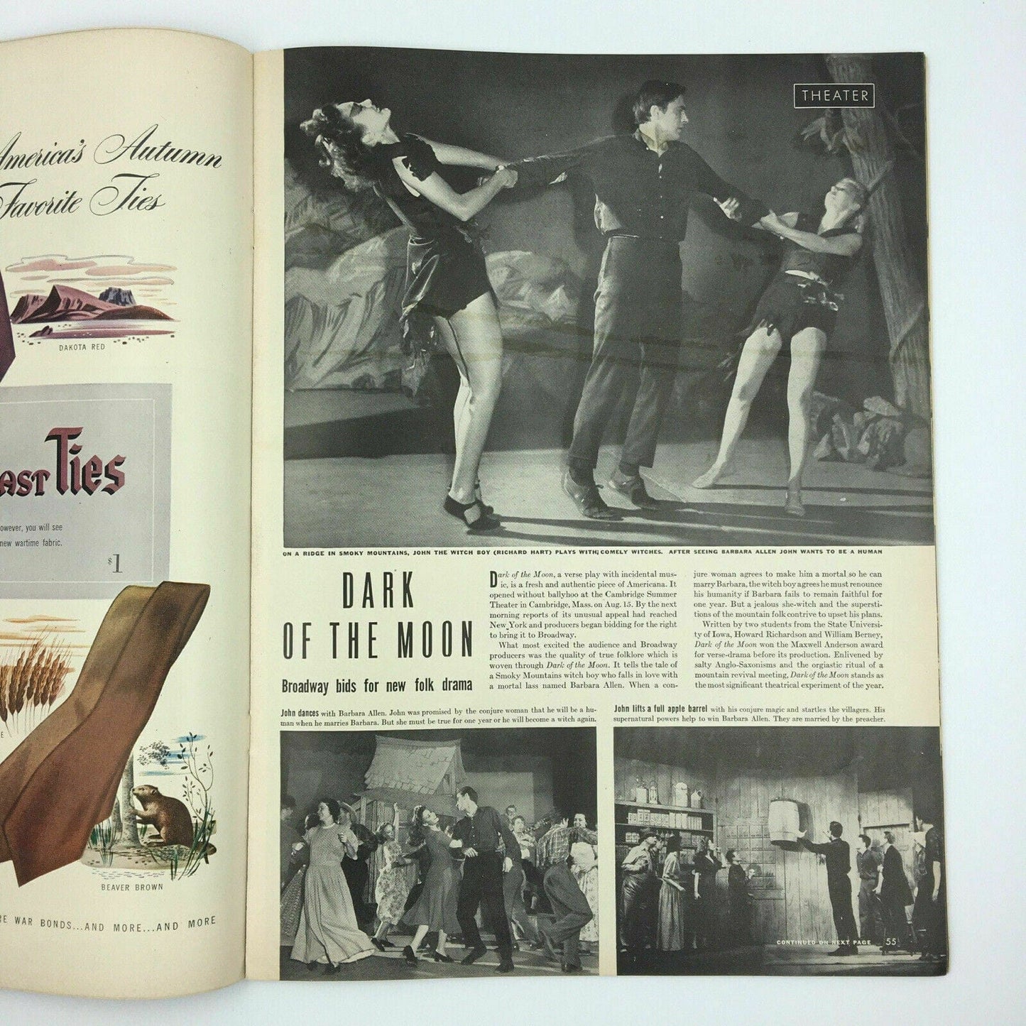 Vintage Life Magazine September 11, 1944 - Collectible - Very Good - Unisex