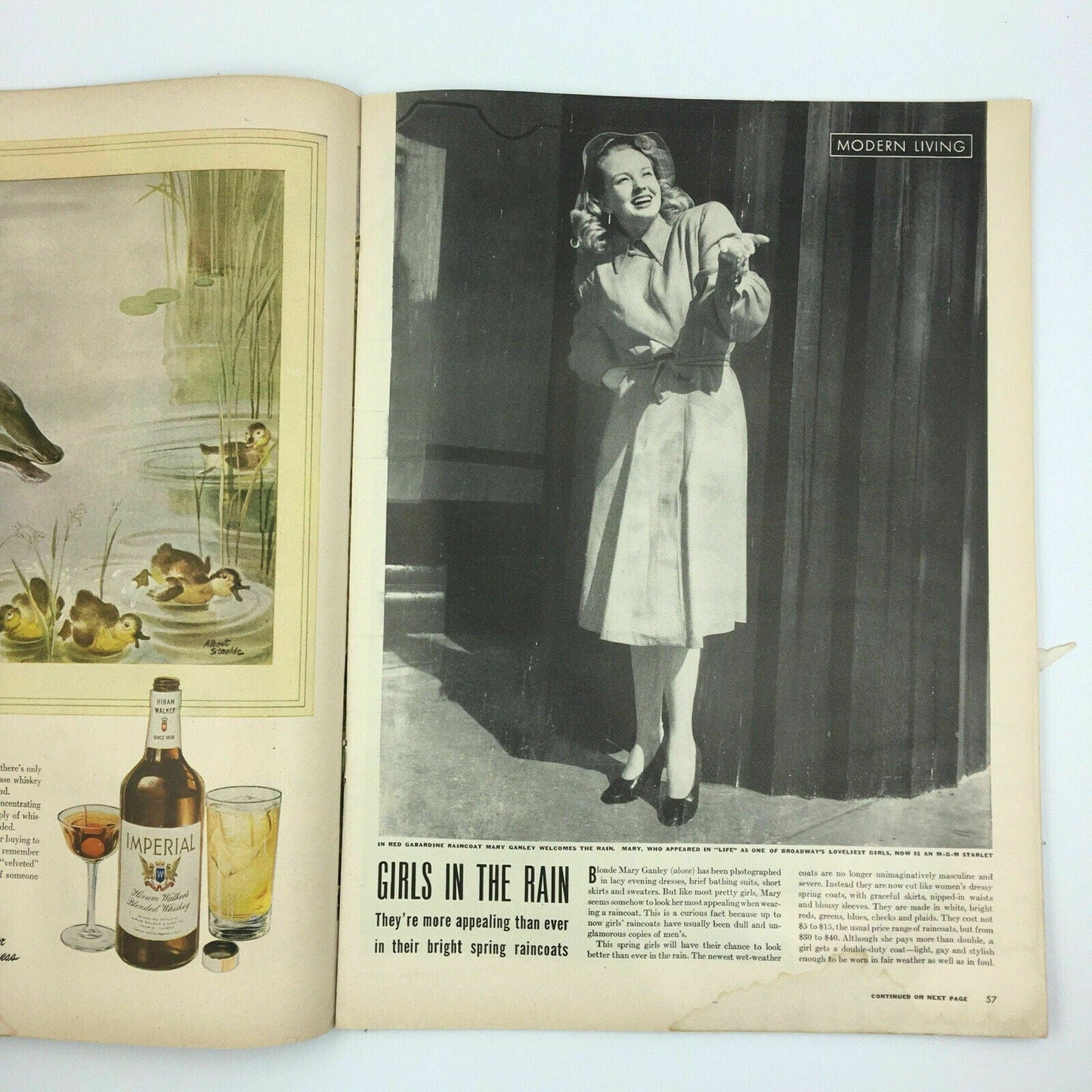Intriguing Berlins Bomber Air Marshal Harris Vintage Life Magazine April 10, 1944