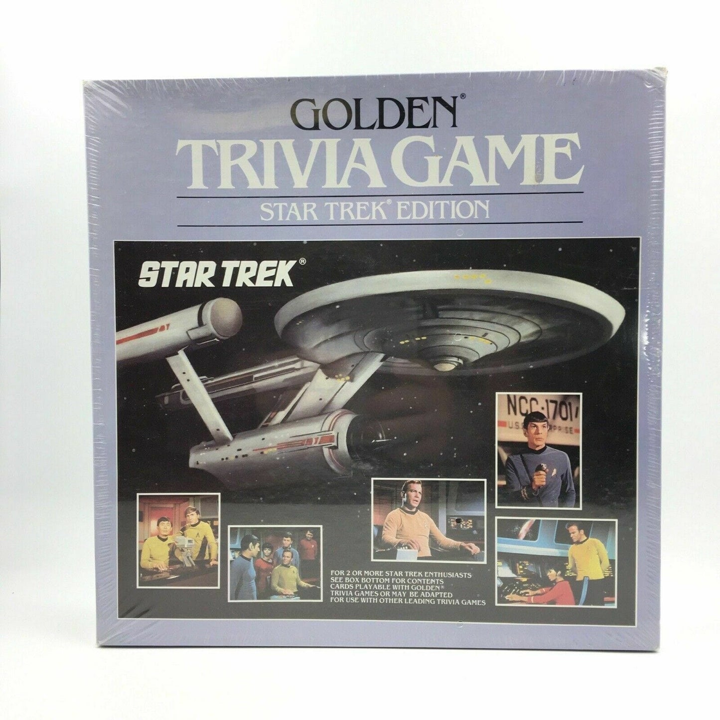 Western Publishing | Golden Star Trek 1000 Card Trivia Game | Vintage NIB