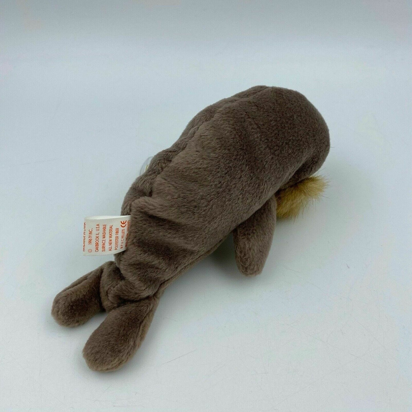 Ty Original Beanie Babies Jolly The Walrus Plush Toy 1996 Excellent Cond. w/ Errors