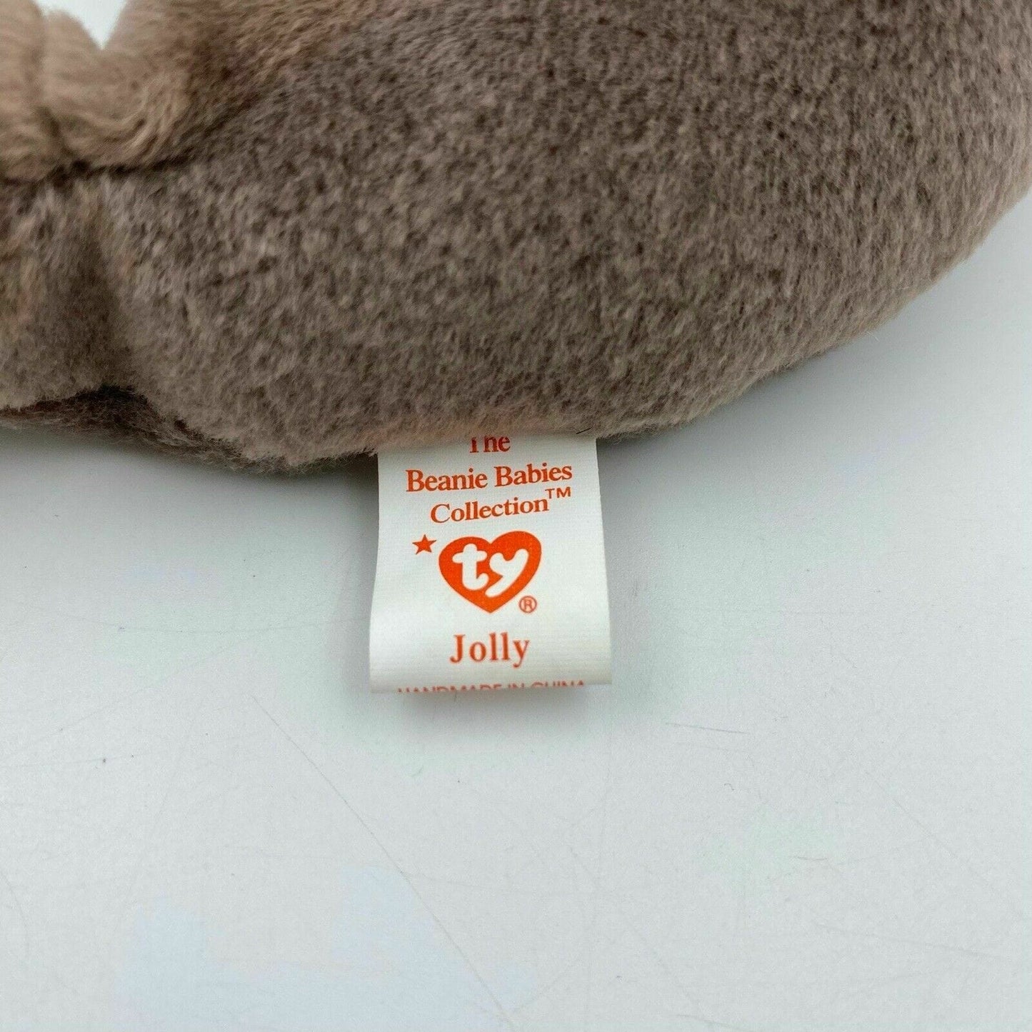 Ty Original Beanie Babies Jolly The Walrus Plush Toy 1996 Excellent Cond. w/ Errors