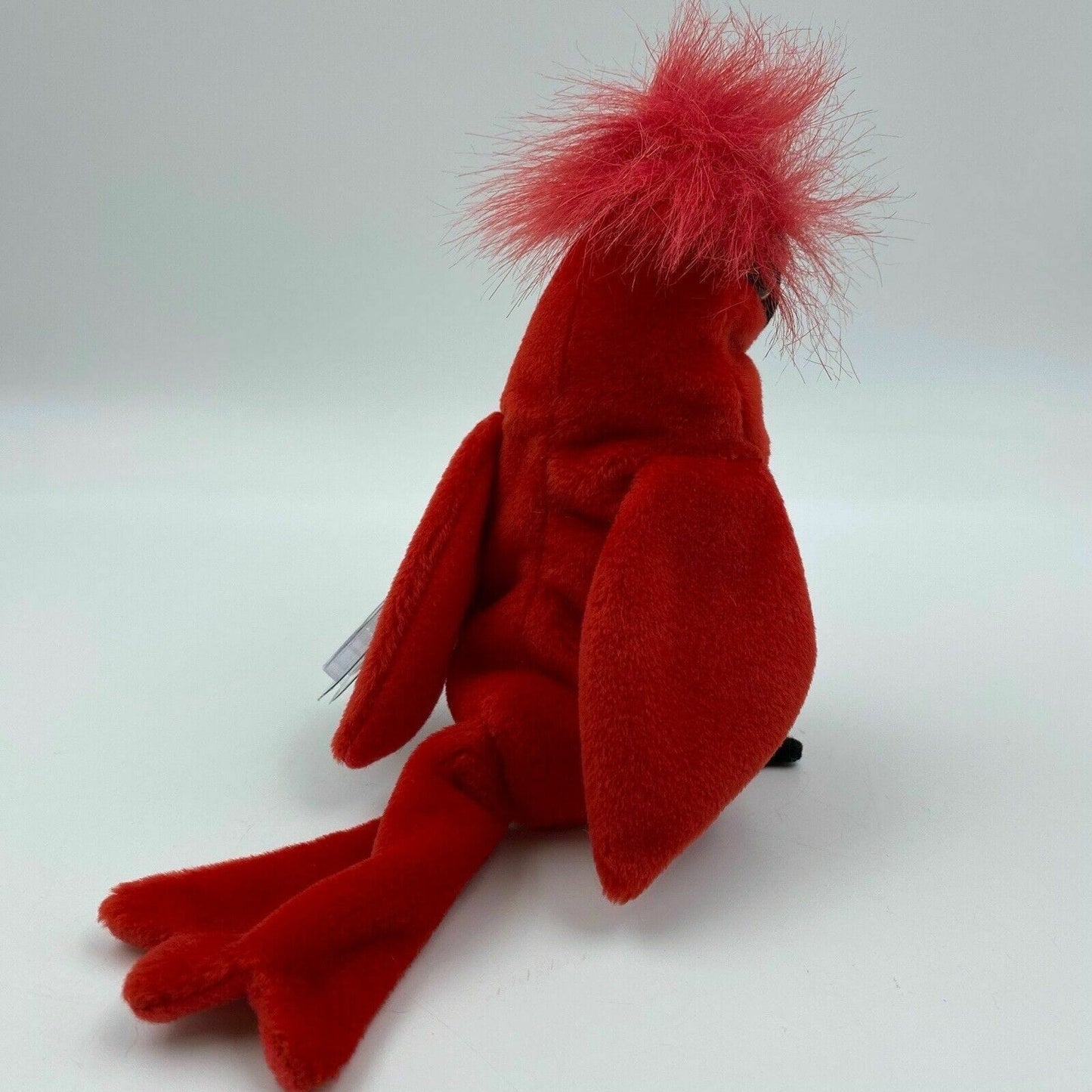 Ty Original Beanie Babies Mac The Cardinal Plush Toy 1998 Excellent Cond. Vintage