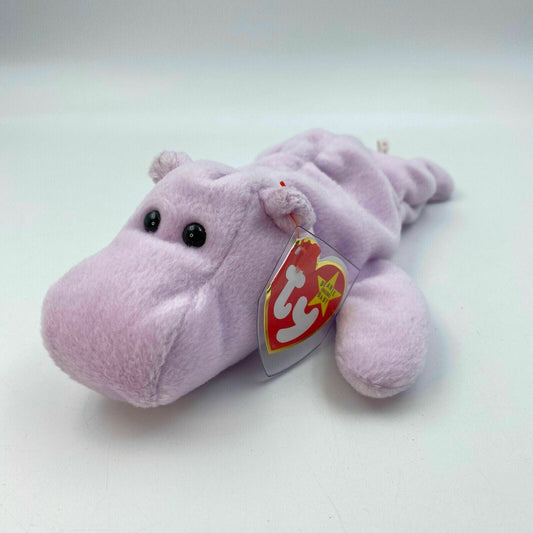 Ty Original Beanie Babies Happy the Elephant Plush Toy | Gray