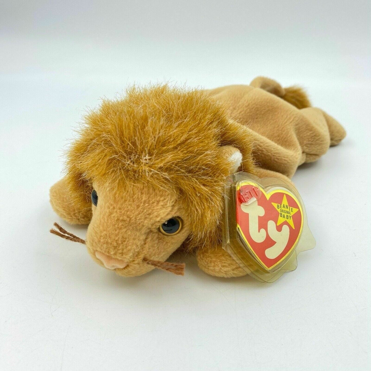 Ty Original Beanie Babies Roary The Lion Plush Toy Excellent Cond. 1996