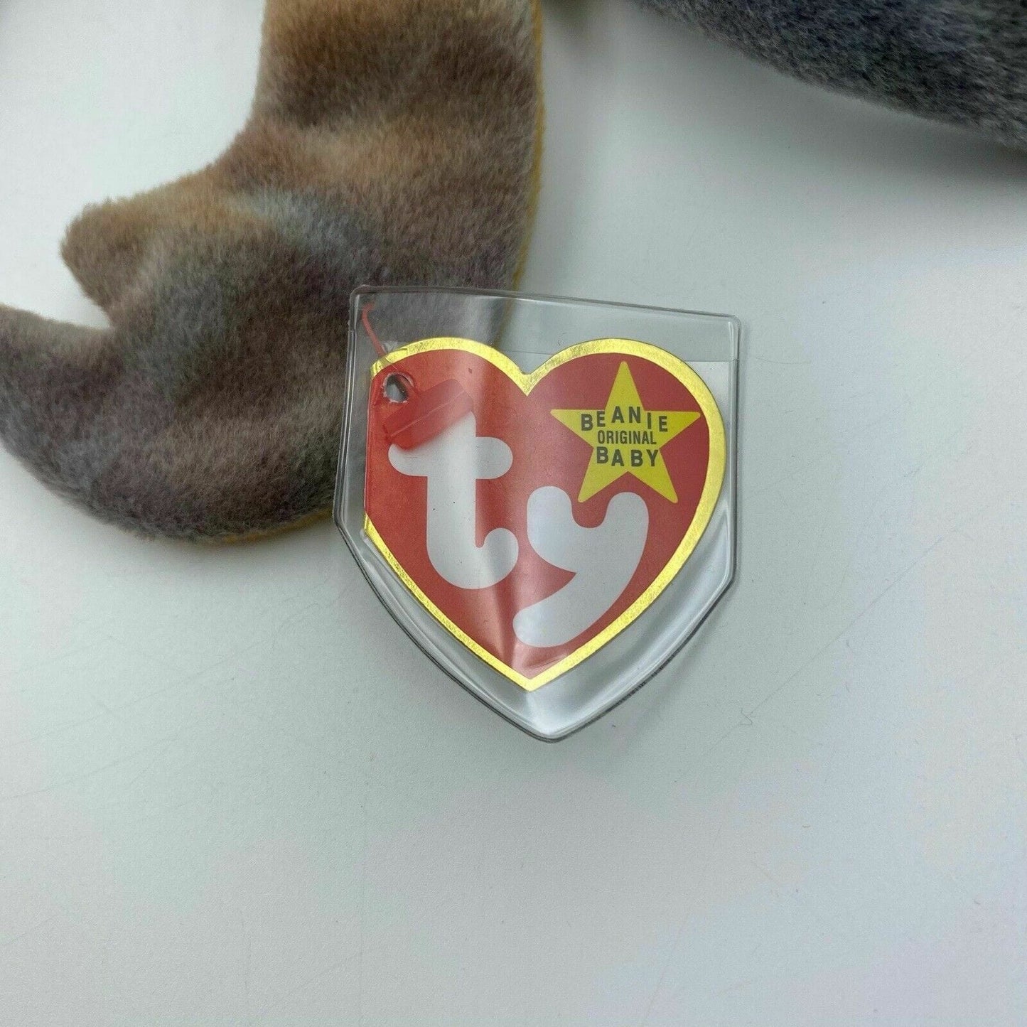 Ty Original Beanie Babies Claude The Crab Plush Toy - Excellent Cond. - Vintage