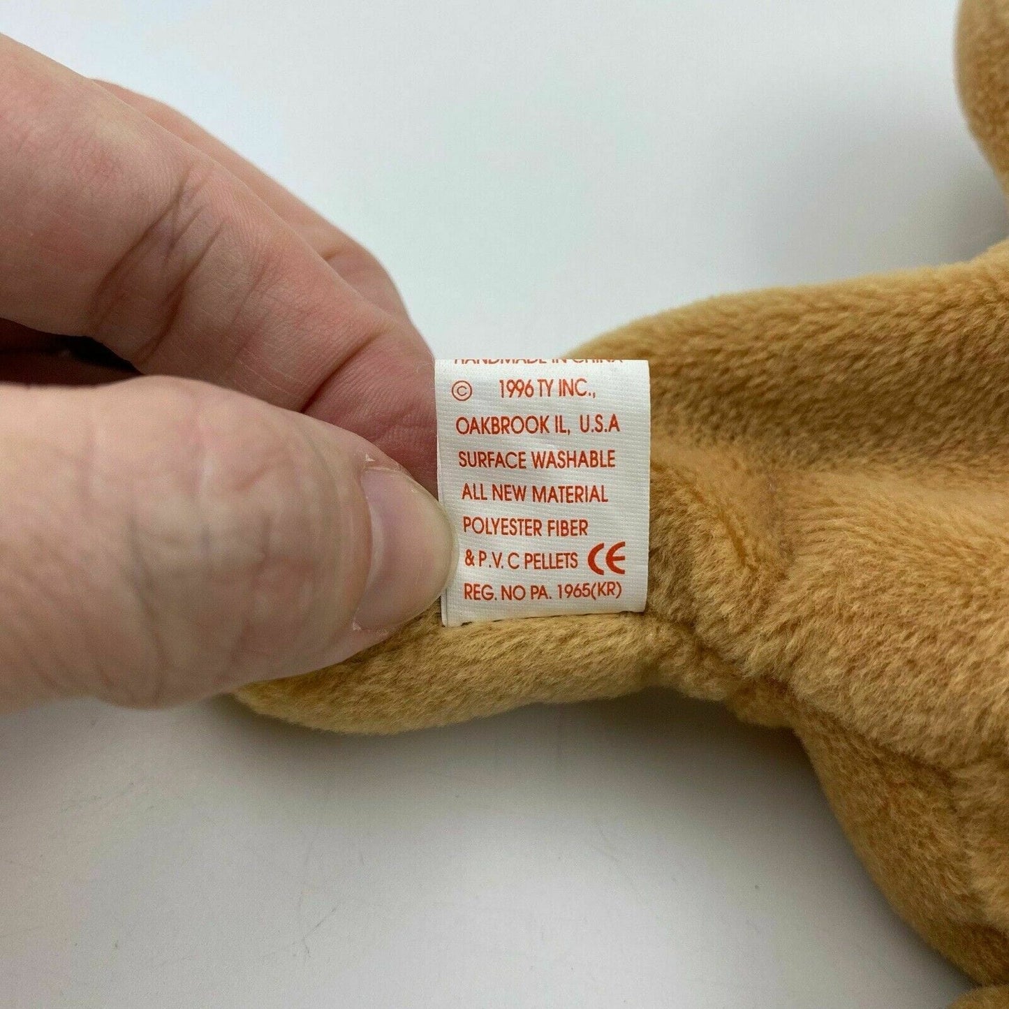 Ty Original Beanie Babies Roary The Lion Plush Toy Excellent Cond. 1996