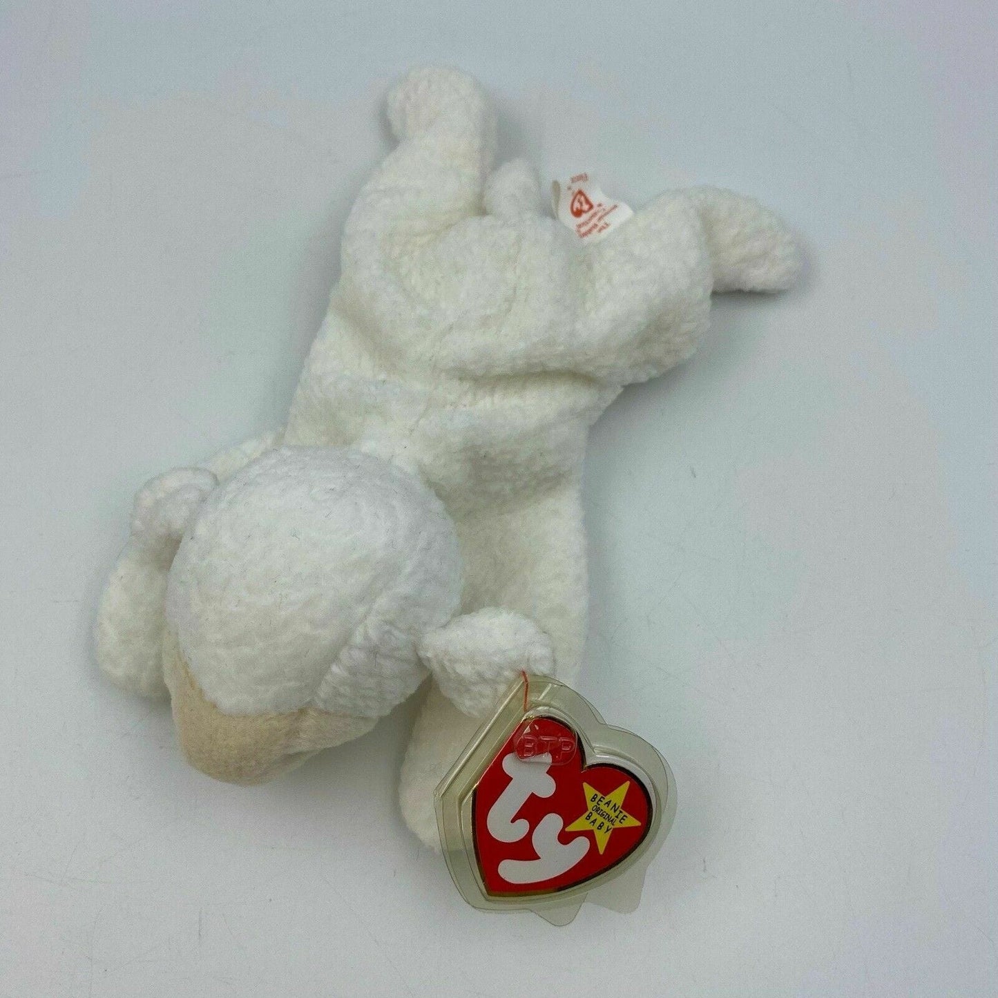 Ty Original Beanie Babies Fleece The Sheep Plush Toy 1996 Excellent Cond.