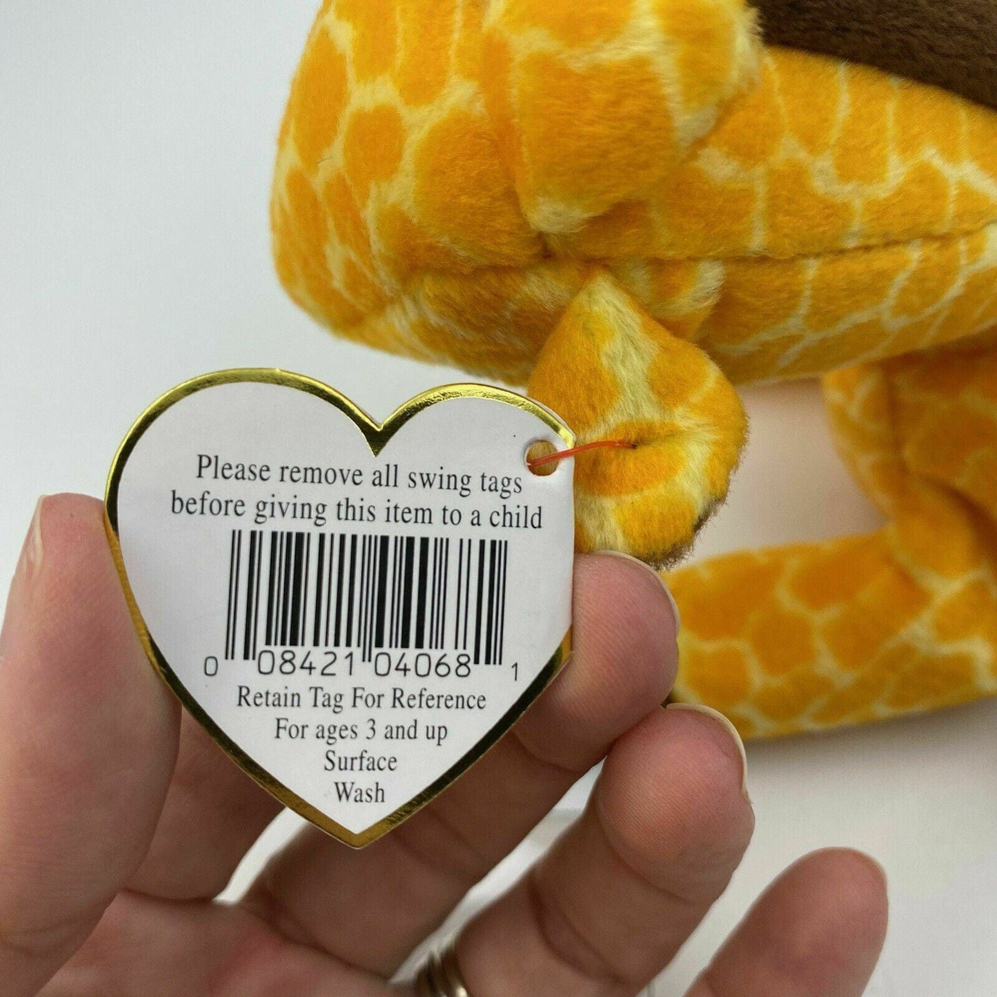 Ty Original Beanie Babies Originals | Twigs Giraffe Plush Toy 1995 | EUC