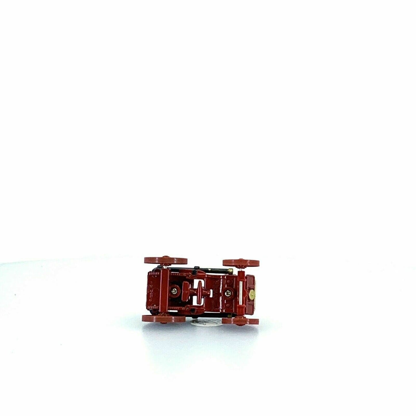 Vintage-inspired Readers Digest Fire Truck Horse Drawn Pumper - Red, 1:64 - Very Good