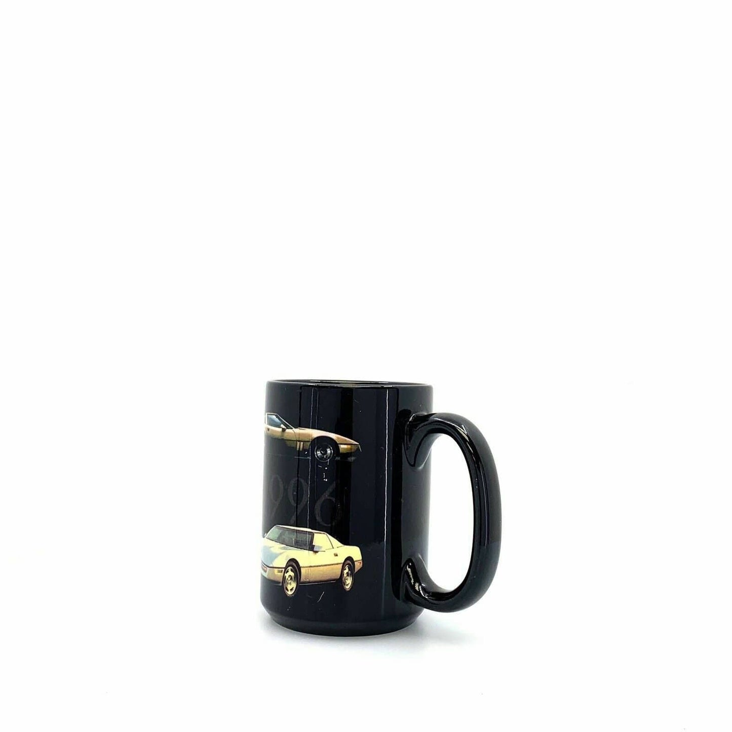 Nostalgic Chevrolet Corvette Vintage Coffee Cup - 16oz, Black, Very Good
