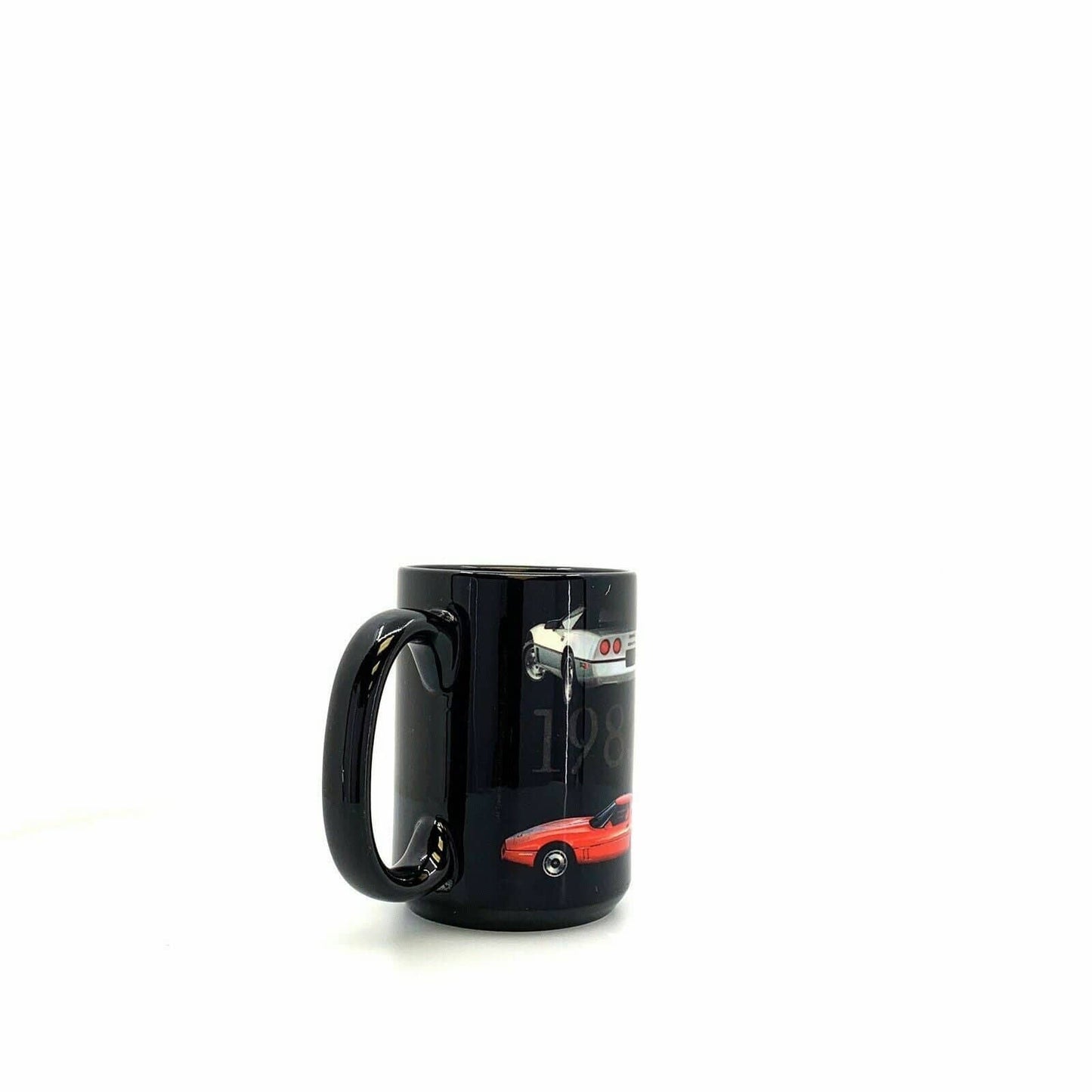 Nostalgic Chevrolet Corvette Vintage Coffee Cup - 16oz, Black, Very Good