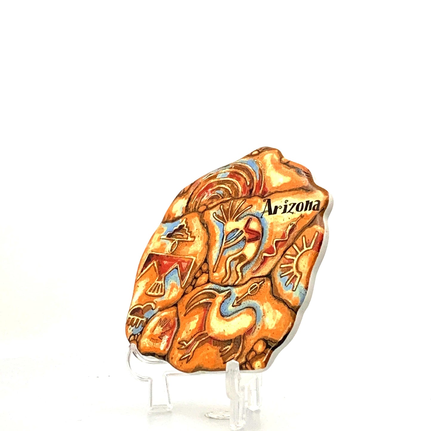 State Of Arizona Souvenir Collectible Trivet 5”