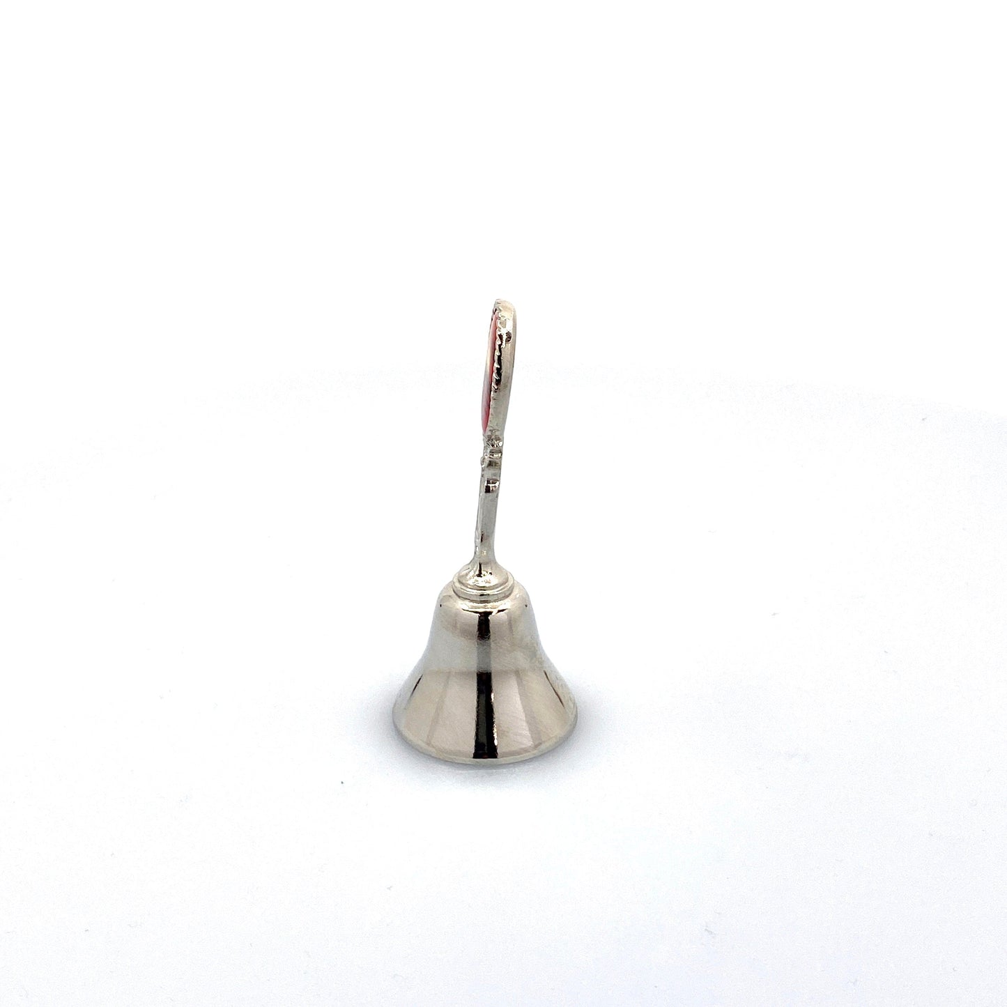 Vintage Hand Bell Travel Tourism Collectible Silver - Great Platte River Road - Archway Monument
