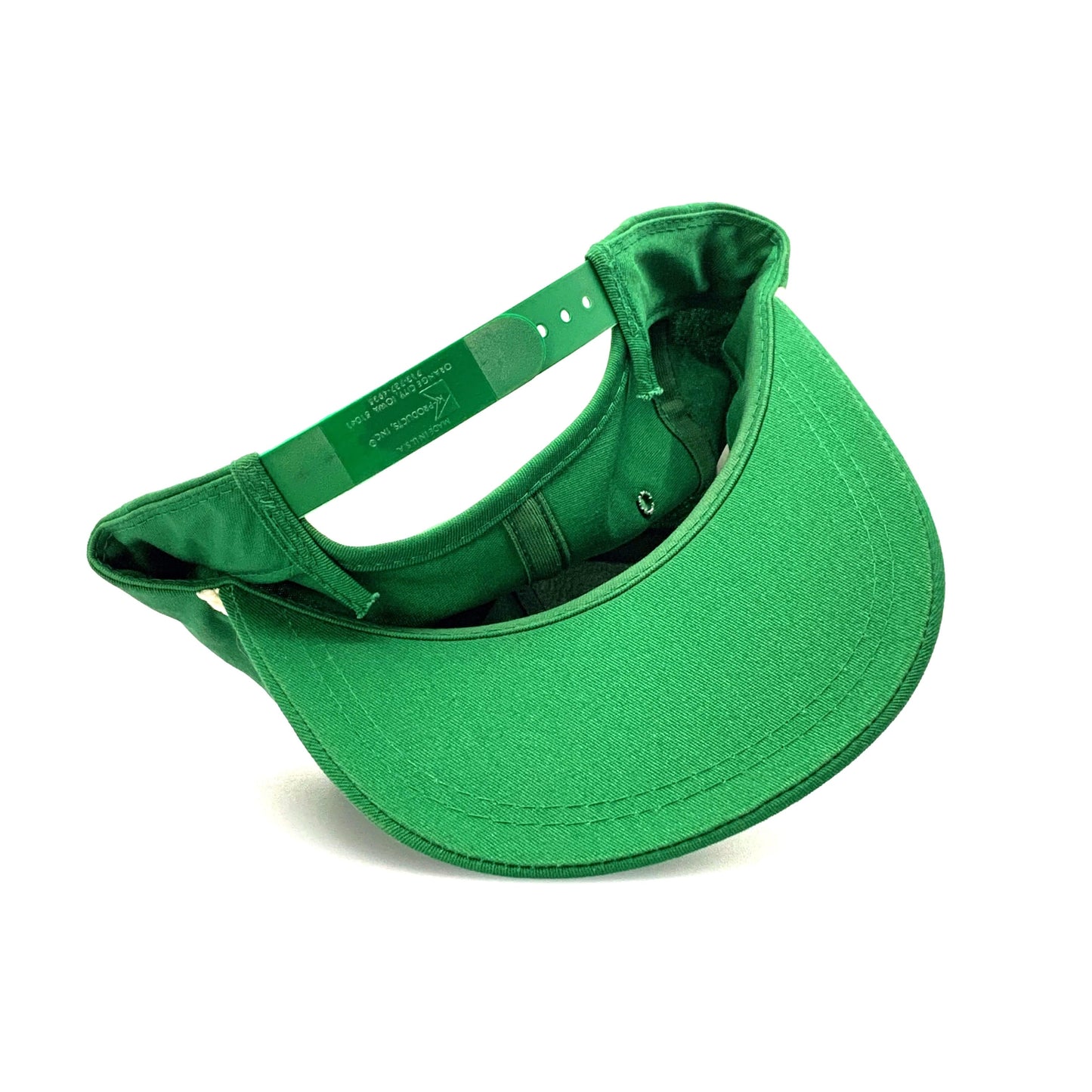 Vintage K-Products PIONEER SEED Hat Green Trucker Hat 5 Panel White Rope Cap OSFM