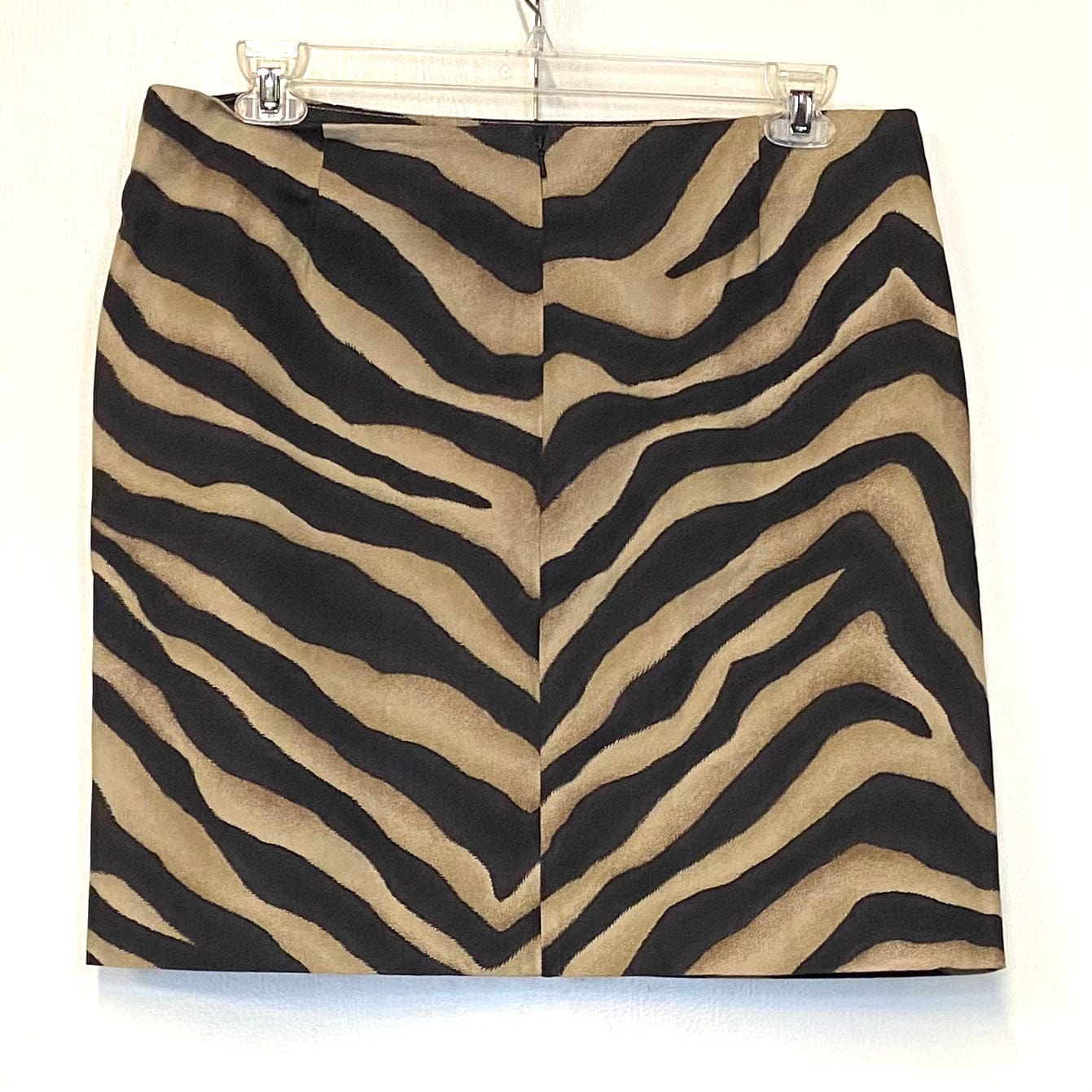 Lauren Ralph Lauren Women's Animal Print Skirt - Size 16 - Brown/Black - NWT