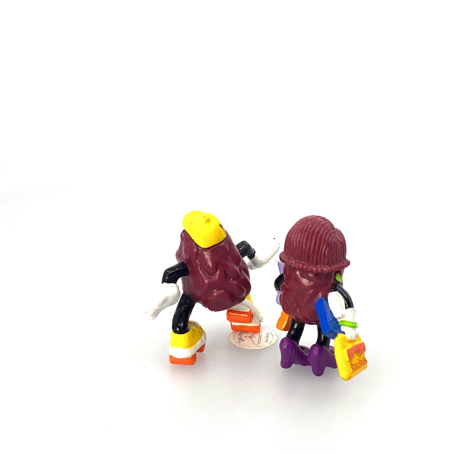 Vintage California Raisins Collectible Figurines - (2) Hardee’s