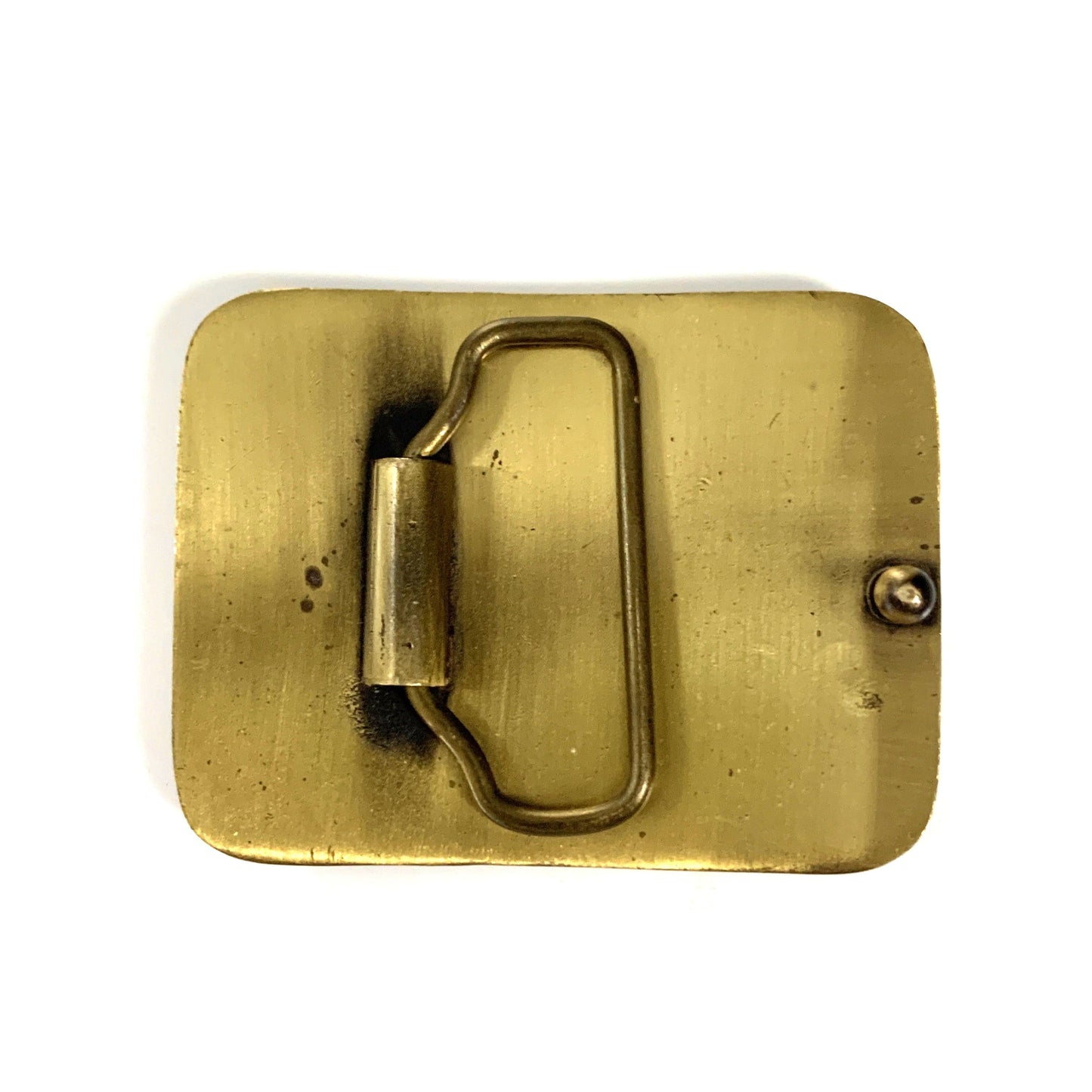 Saudi Arabia Brass Belt Buckle Map