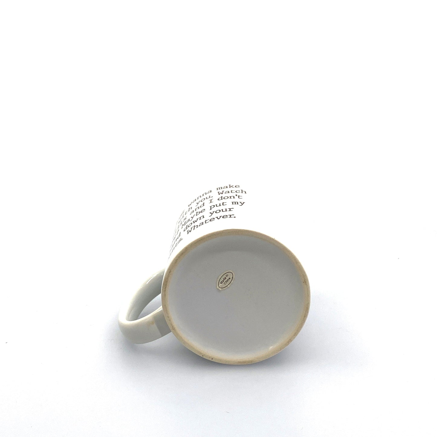 Novelty “Netflix & Chill” Adult Humor White Ceramic Coffee Mug