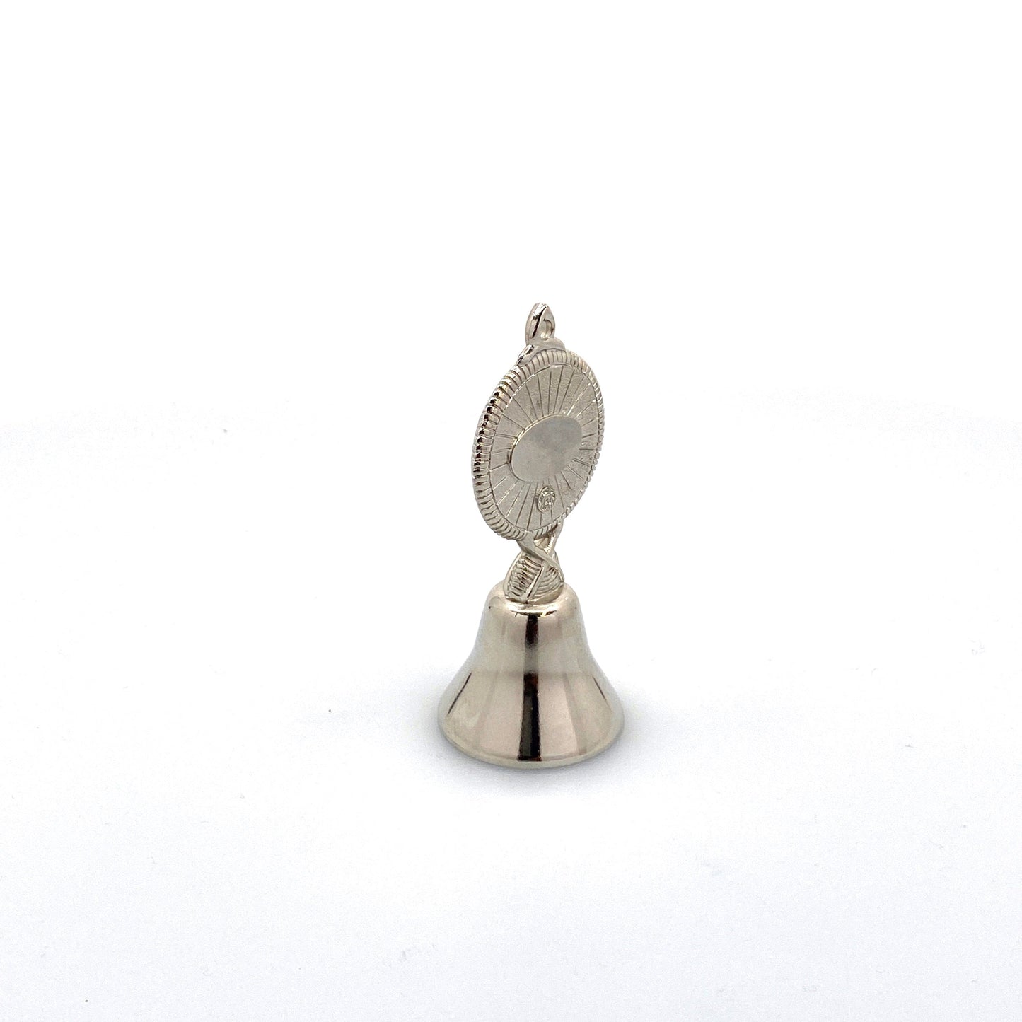 Vintage Hand Bell Travel Tourism Collectible Silver - Maine