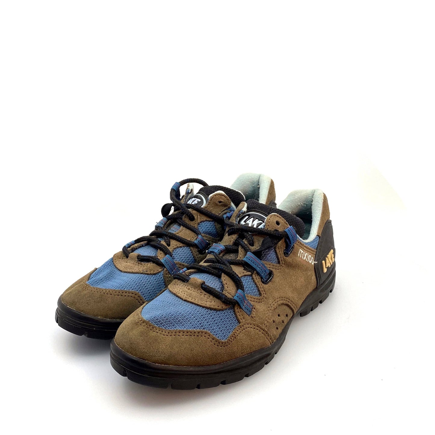 Lake Womens Gray Blue Colorblock Cycling Shoes Size 9 - Comfortable & Durable