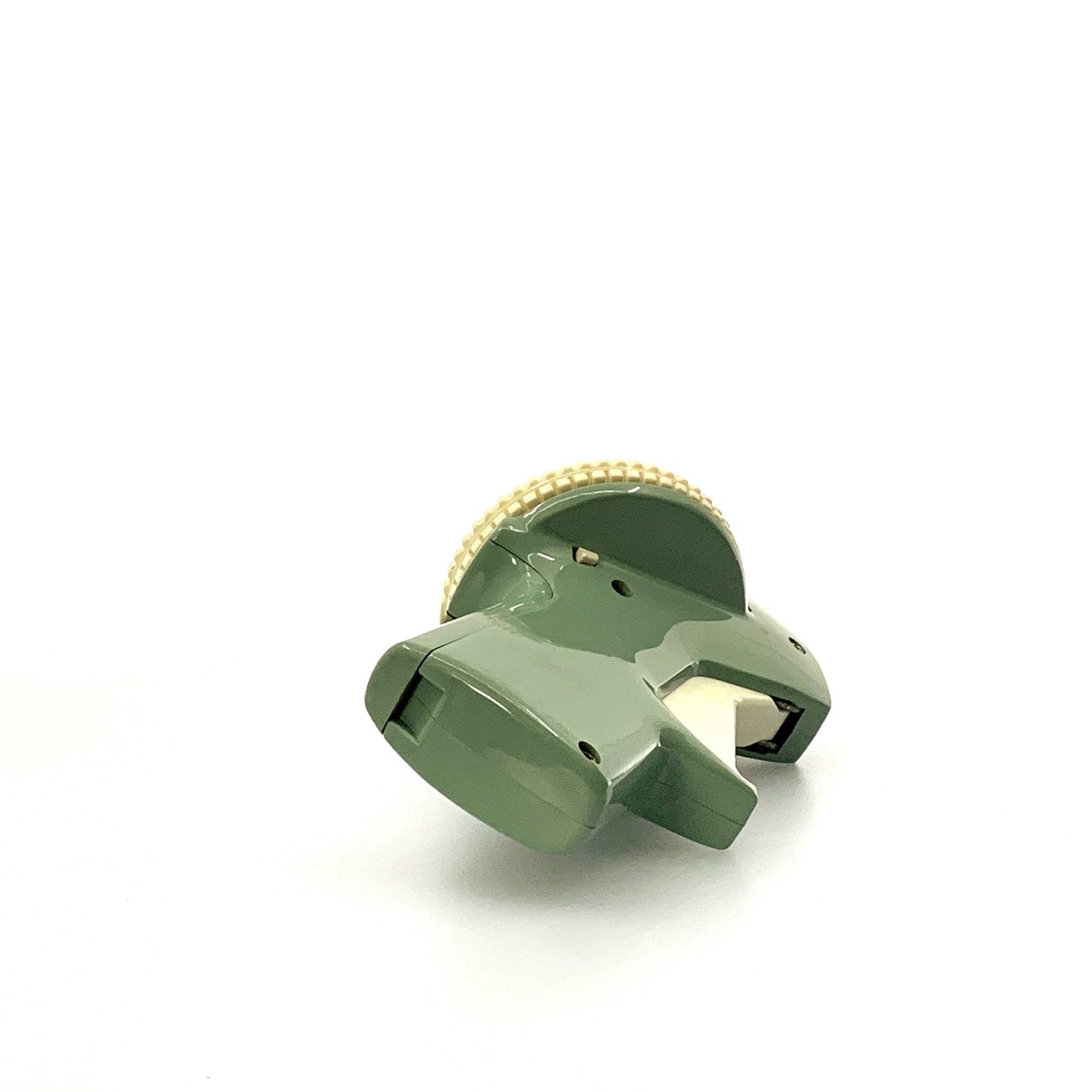Vintage Montgomery Wards Label Maker 3/8” Tape Green Plastic