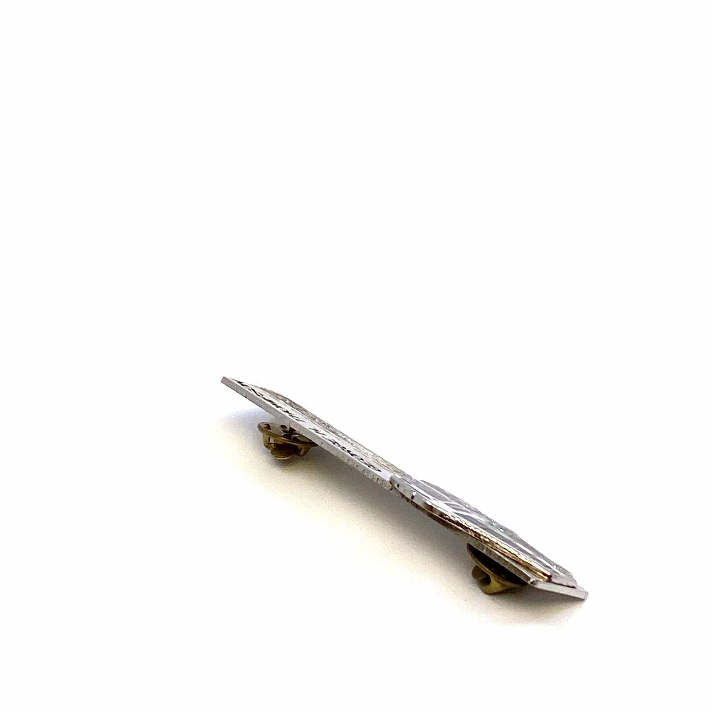Vintage 1980’s Eagle Stage Lines Bus Drivers Lapel Pin - “George Thompson”