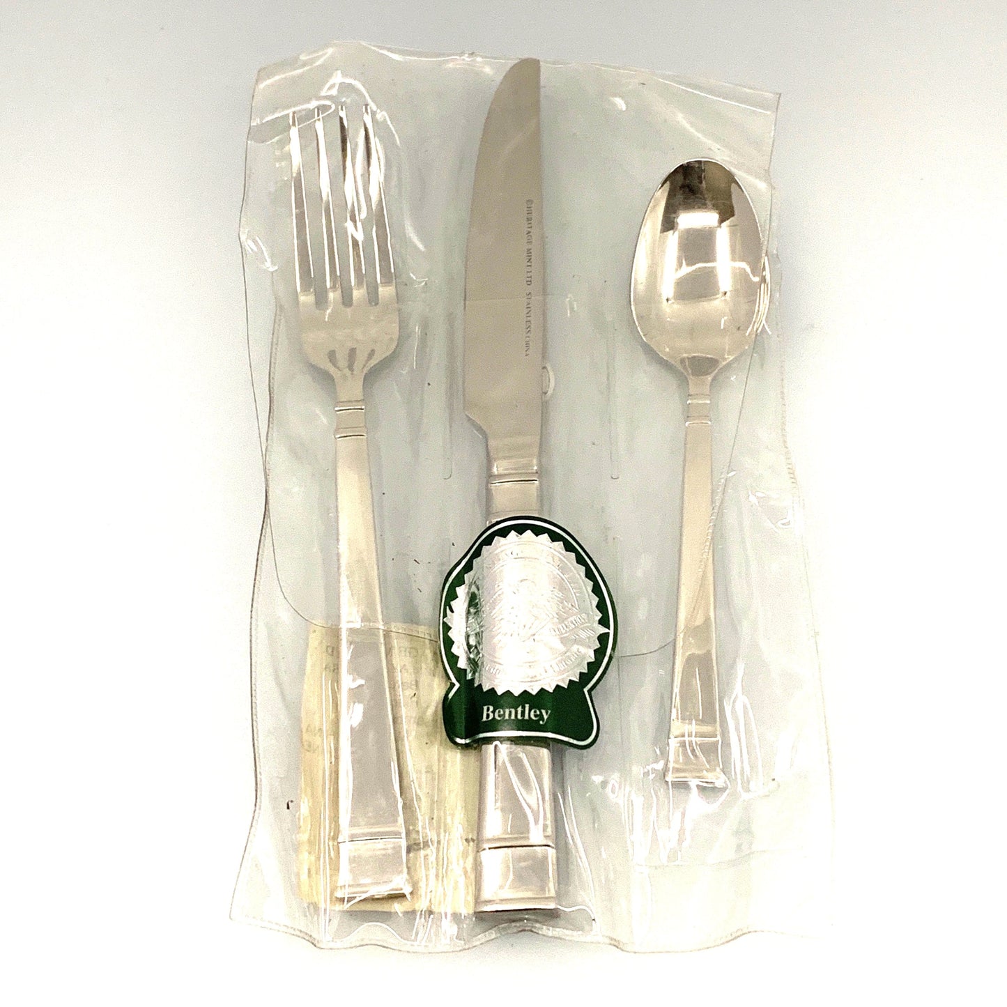 Heritage Mint Bentley 3 Pc Place Setting Ensemble