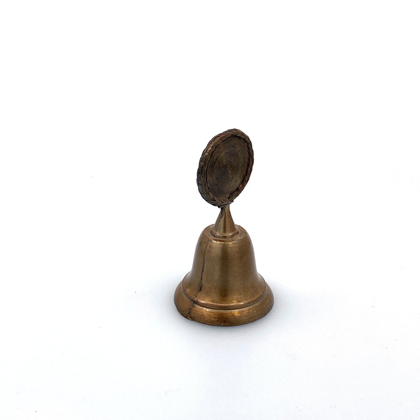 Vintage Hand Bell Travel Tourism Collectible Gold - Hoover Dam