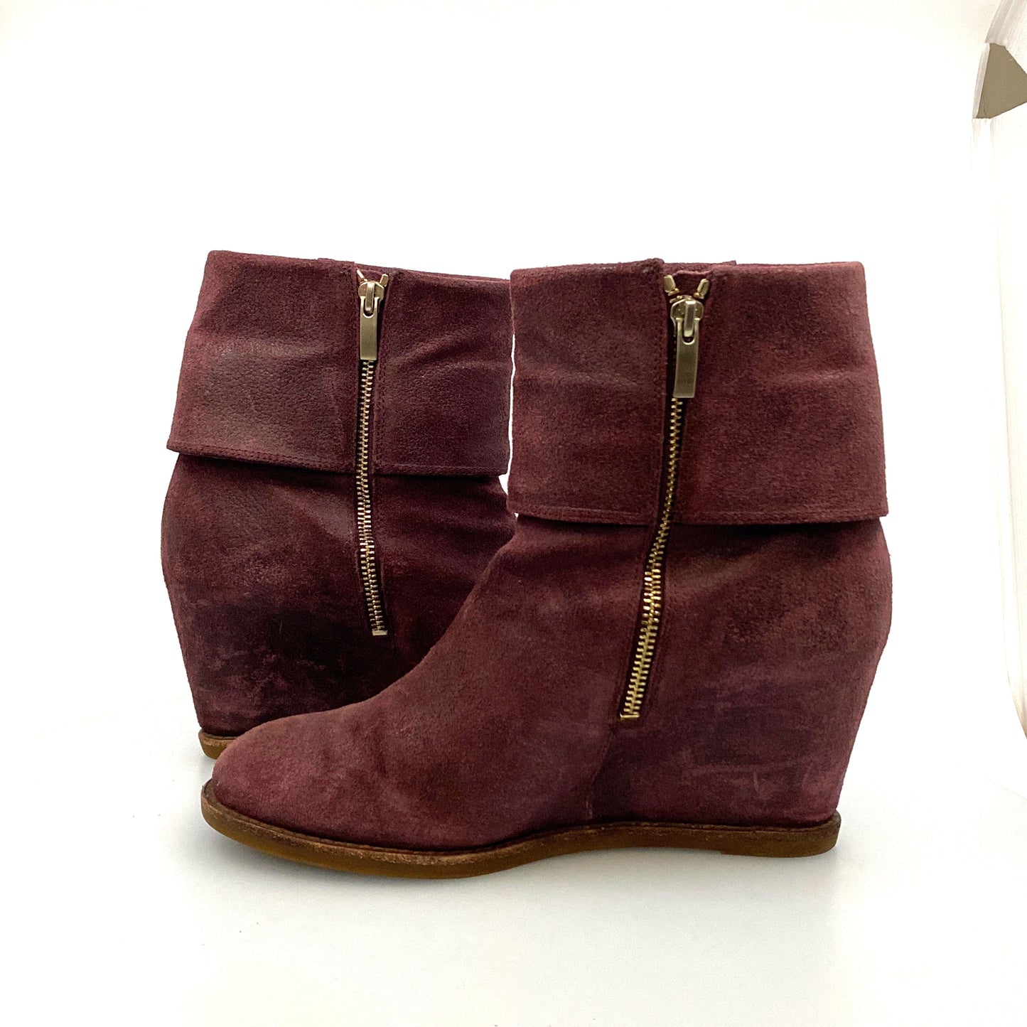 Matisse Womens "Bison" Size 6.5M Plum Purple Ankle Bootie Boots