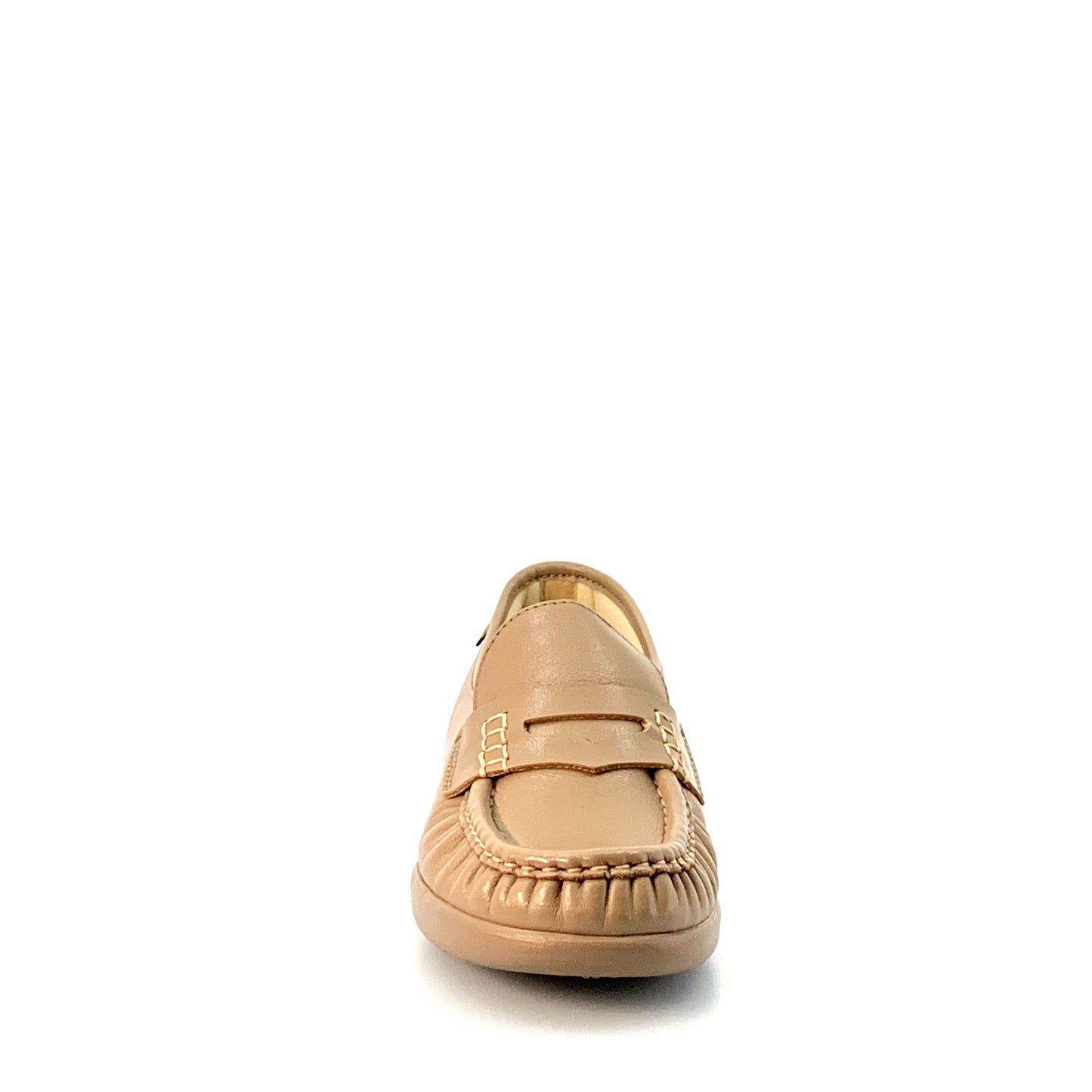 SAS Womens Tripad Comfort Casual Leather Size 10N Beige Loafers Shoes
