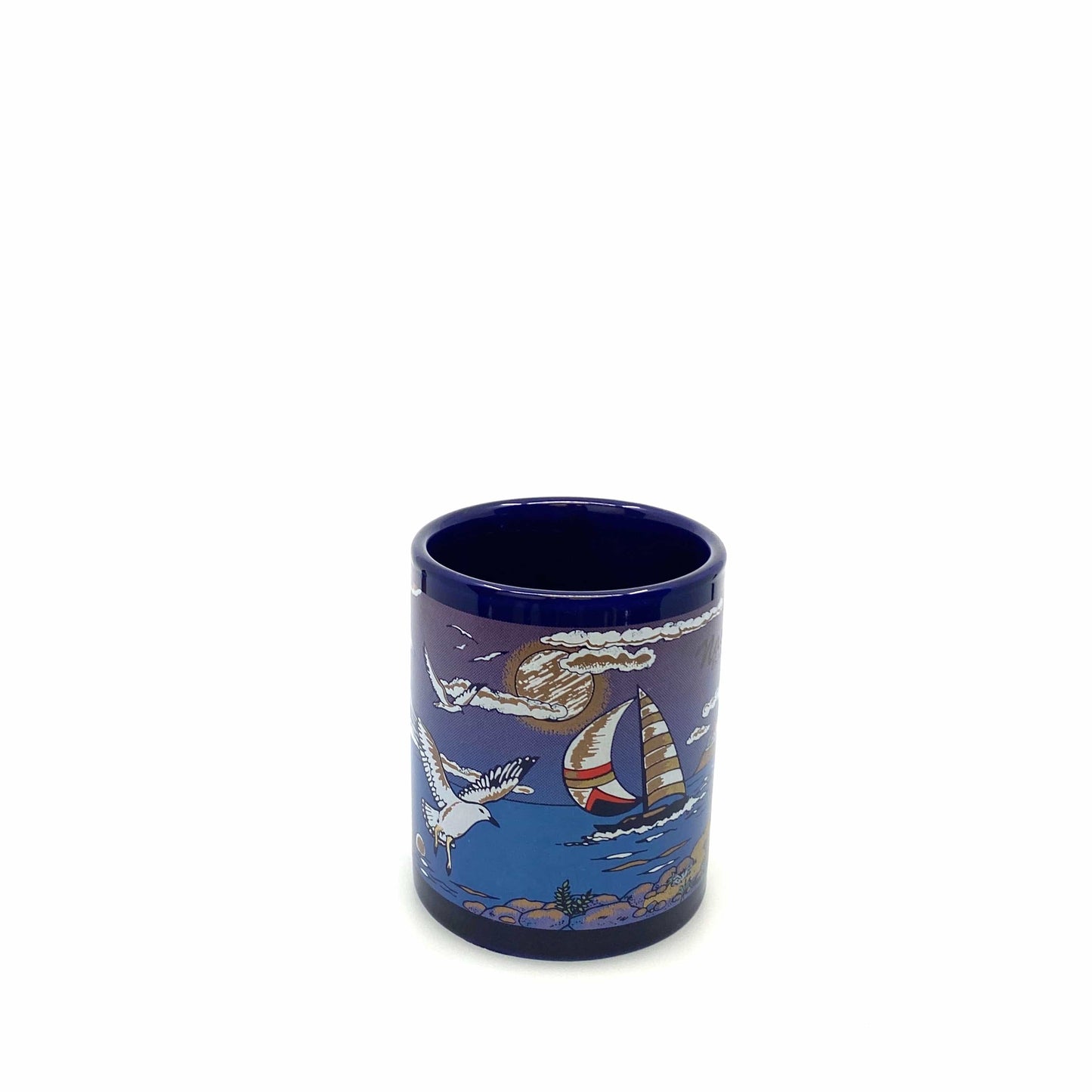 Nassau Travel Souvenir Coffee Cup 12 Fl Oz Blue Ocean Theme