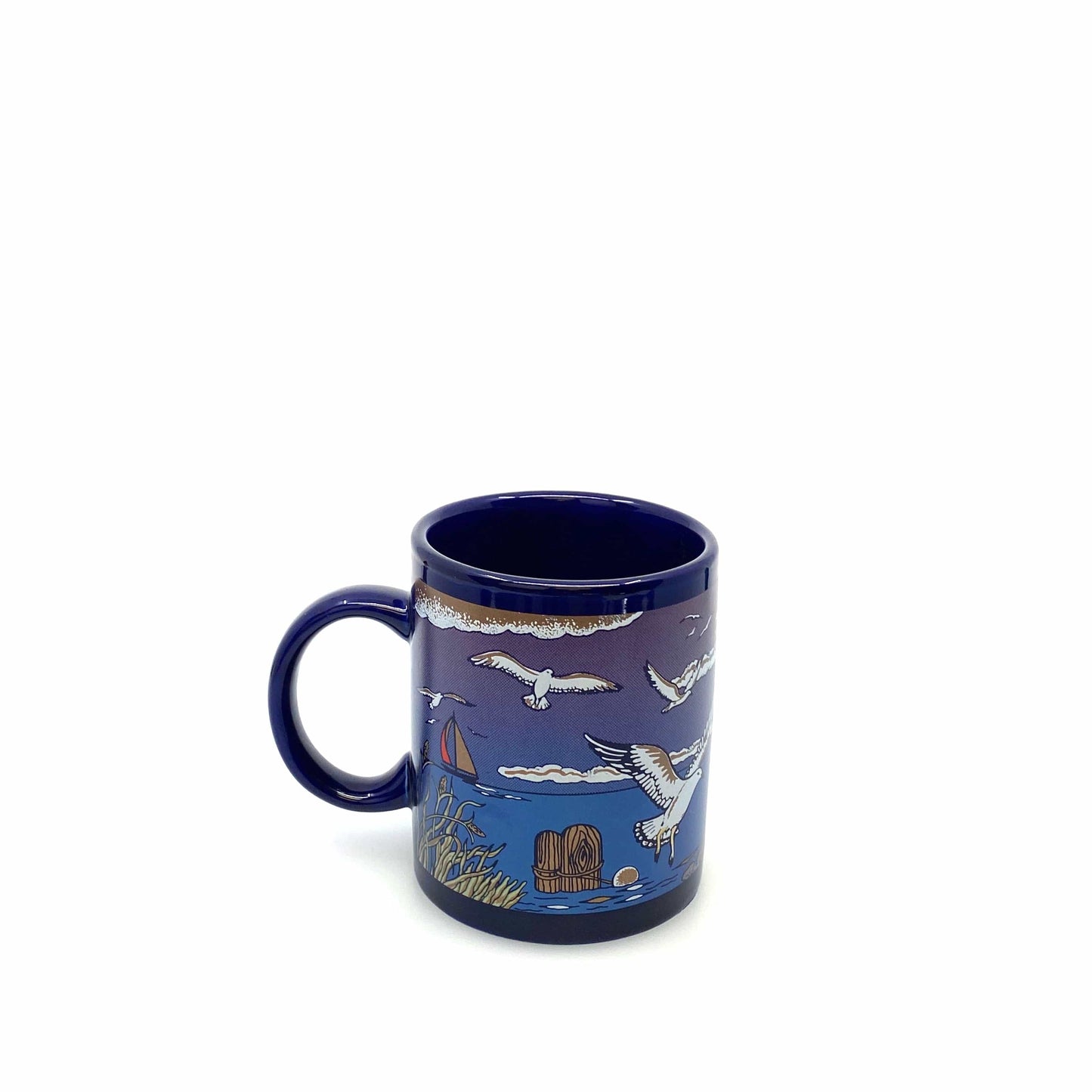 Nassau Travel Souvenir Coffee Cup 12 Fl Oz Blue Ocean Theme