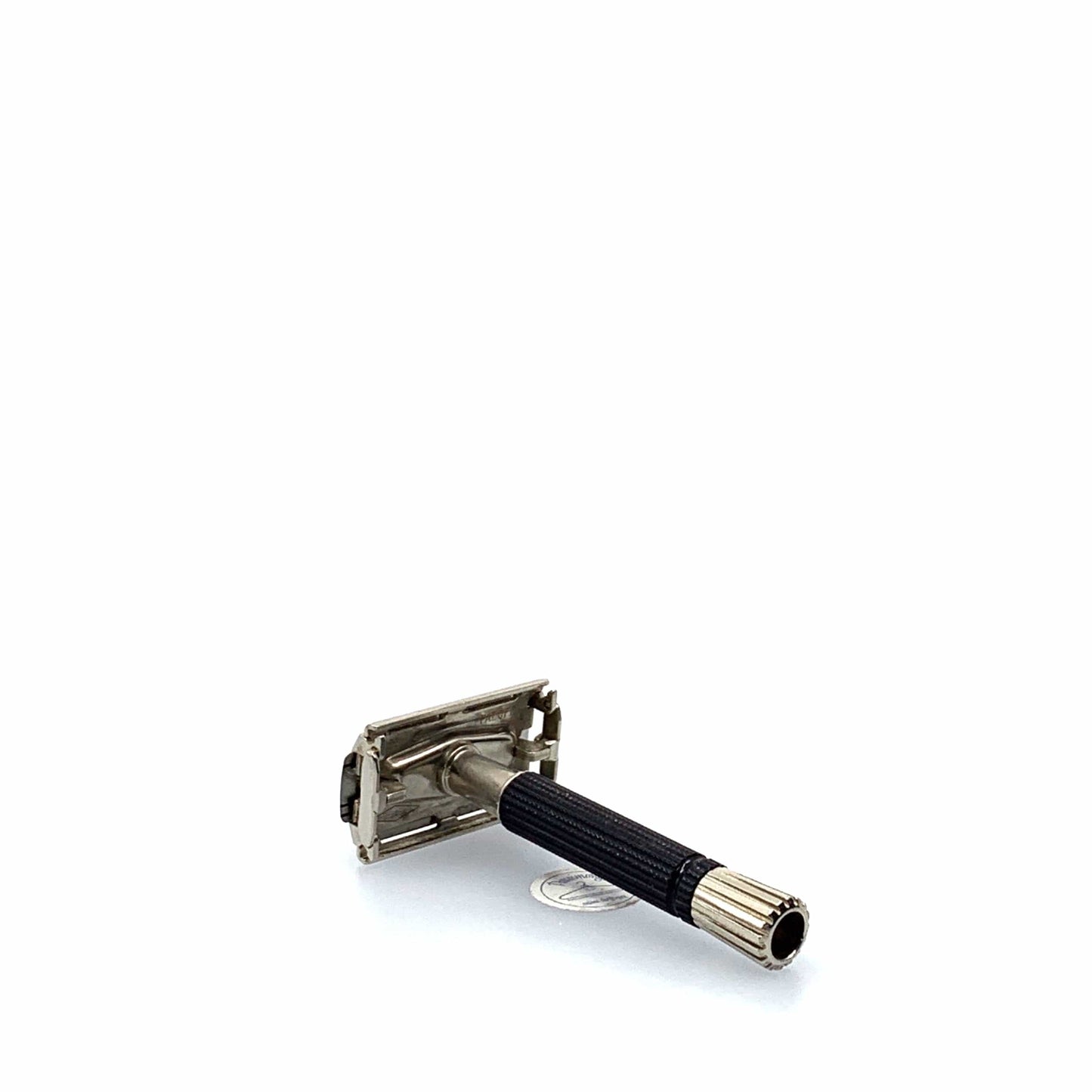 Vintage 1971 Gillette Black Handle Super Speed Safety Razor R2