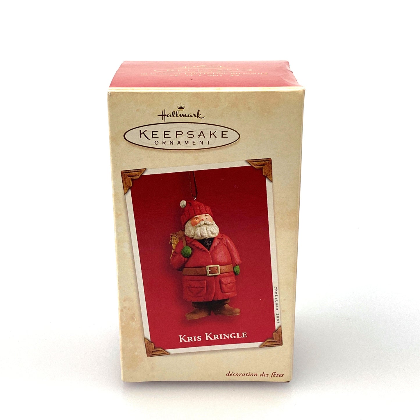 Hallmark Keepsake Ornament Kris Kringle Figurine Christmas Tree