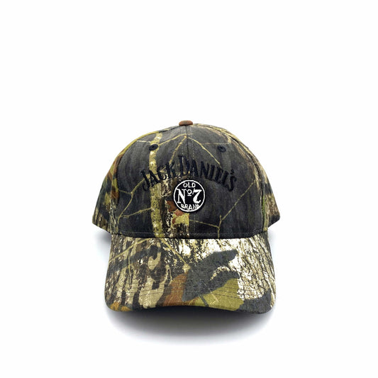 Jack Daniel’s Old No. 7 Mens “Outdoor Cap” SnapBack Camo Baseball Hat
