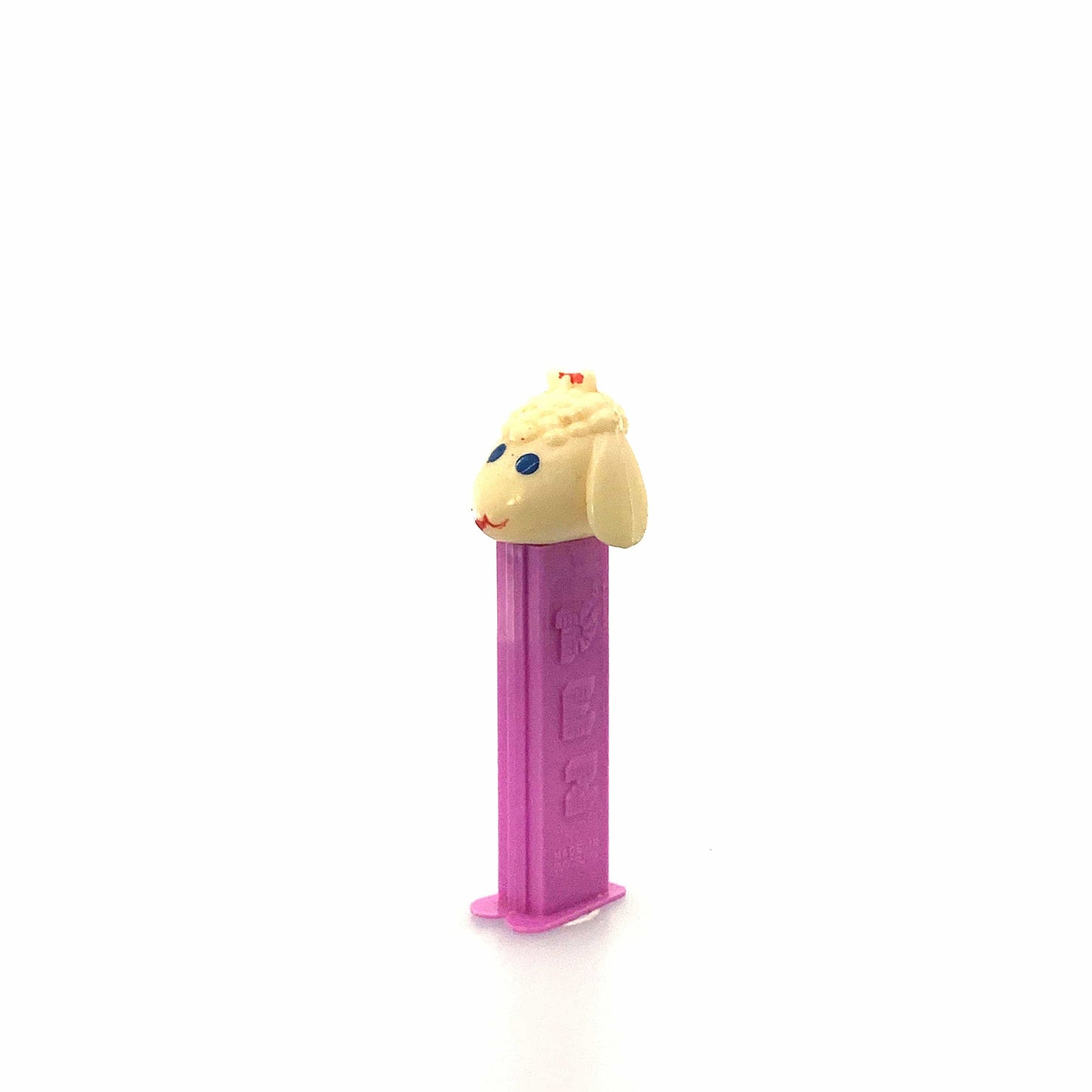 Vintage Pez Dispenser Yugoslavia Lamb Purple Base