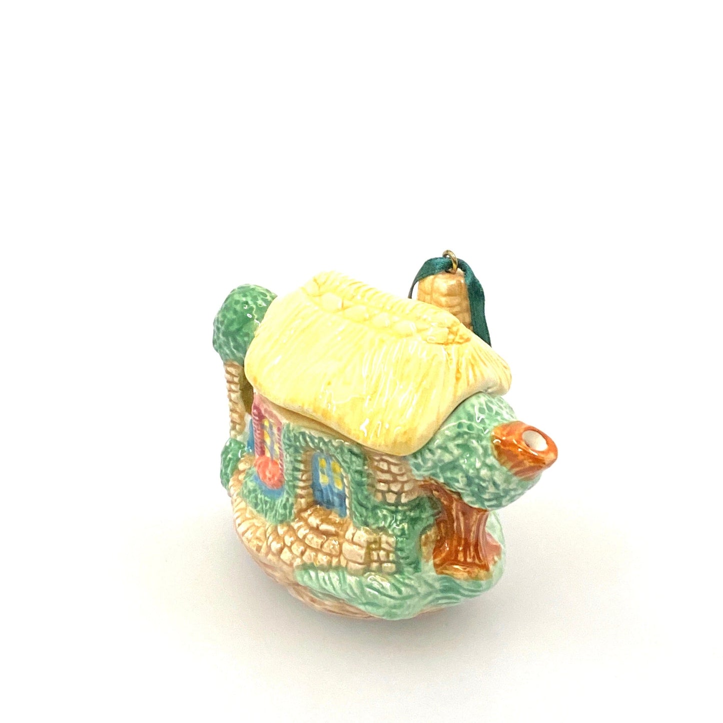 Hallmark Keepsake Ornament Invitation to Tea Collection Cozy Cottage Teapot 1995