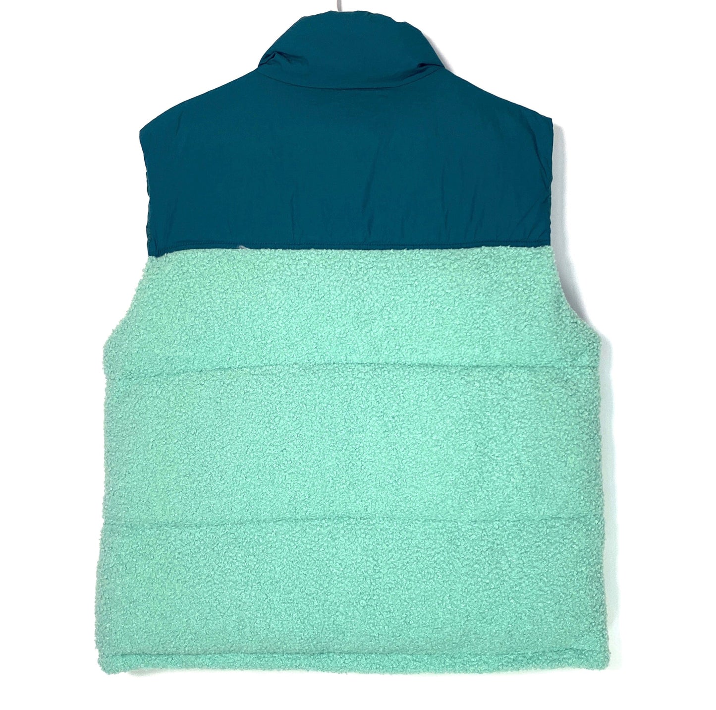 Wild Fable | Two-Tone Fleece Full Zip Vest | Size: M | Color: Green | NWT