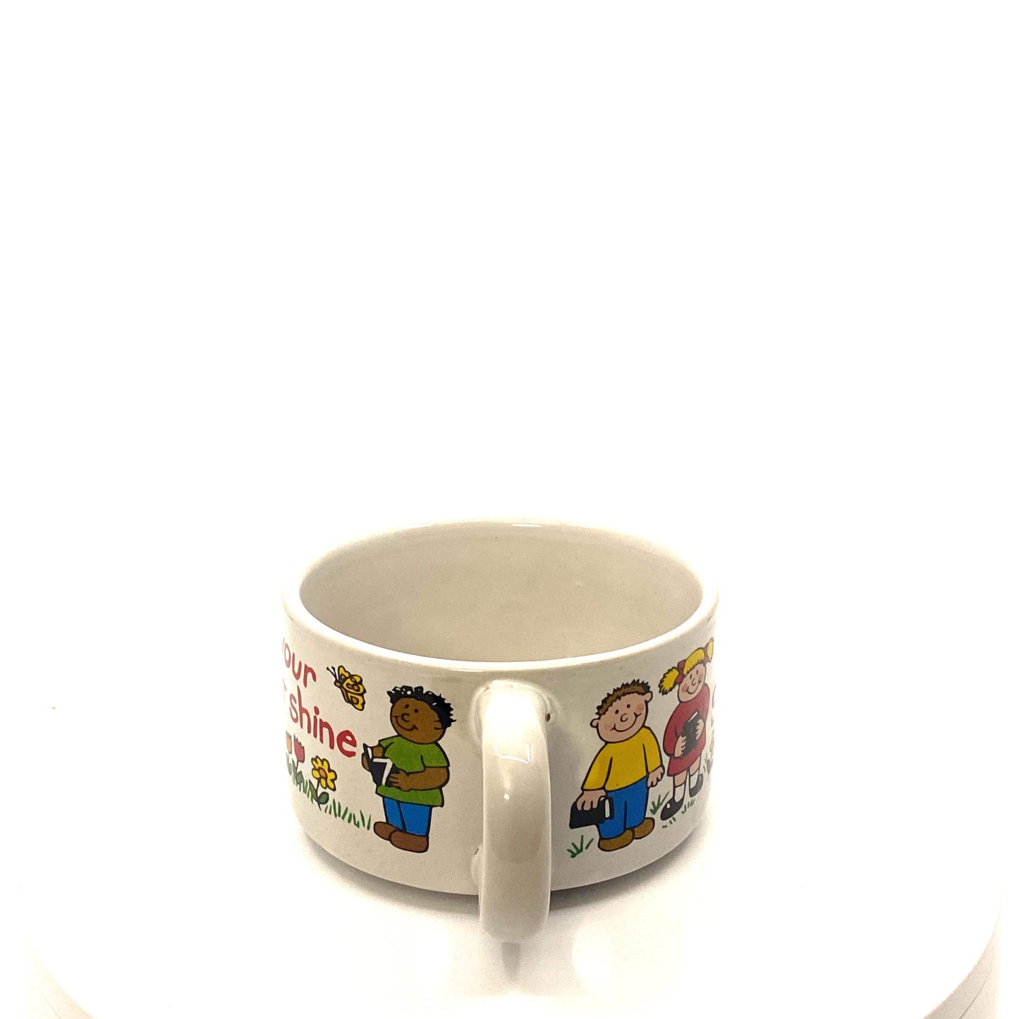 Souped Sunday School Teacher Coffee / Soup Mug White Ceramic