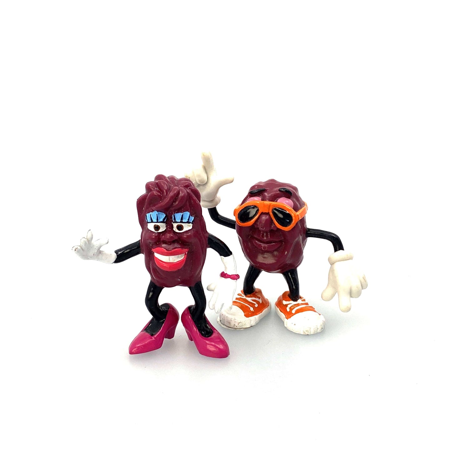 Vintage California Raisins Collectible Figurines - 2