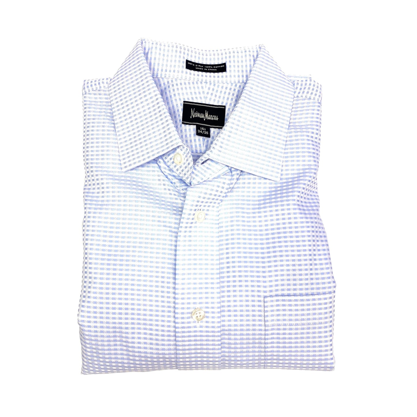 Norman Marcus Men's Dress Shirts - Lot of 3 - Size 15 Neck, 34/35 Sleeve - Button-Up Long Sleeve