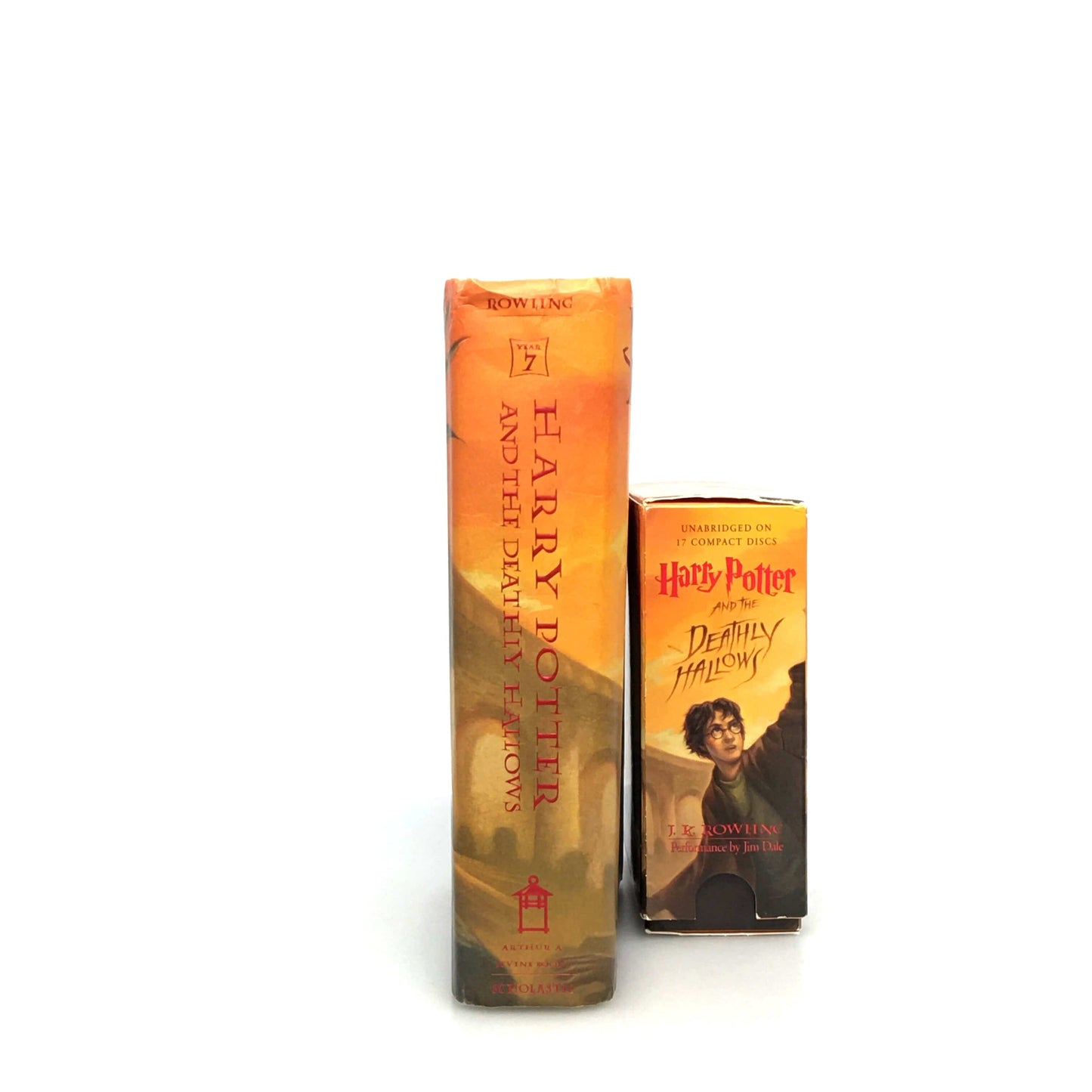 Harry Potter And The Deathly Hallows Hardback & Audio CD 17 Discs J. K. Rowling