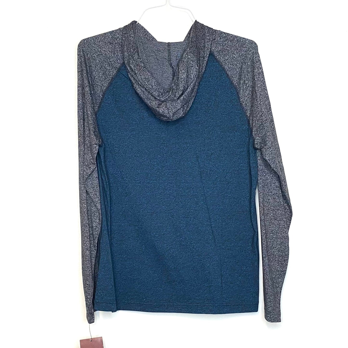 Tony Hawk Men's Gray and Blue Hoodie Sweatshirt - Size L - NWT