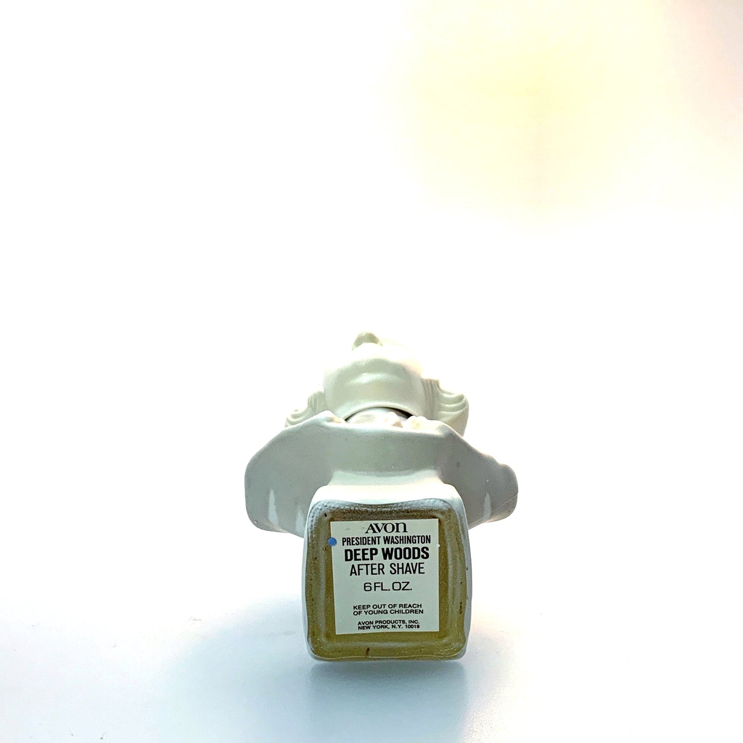 Vintage Avon President Washington Deep Woods After Shave 6 Fl Oz Bottle Full