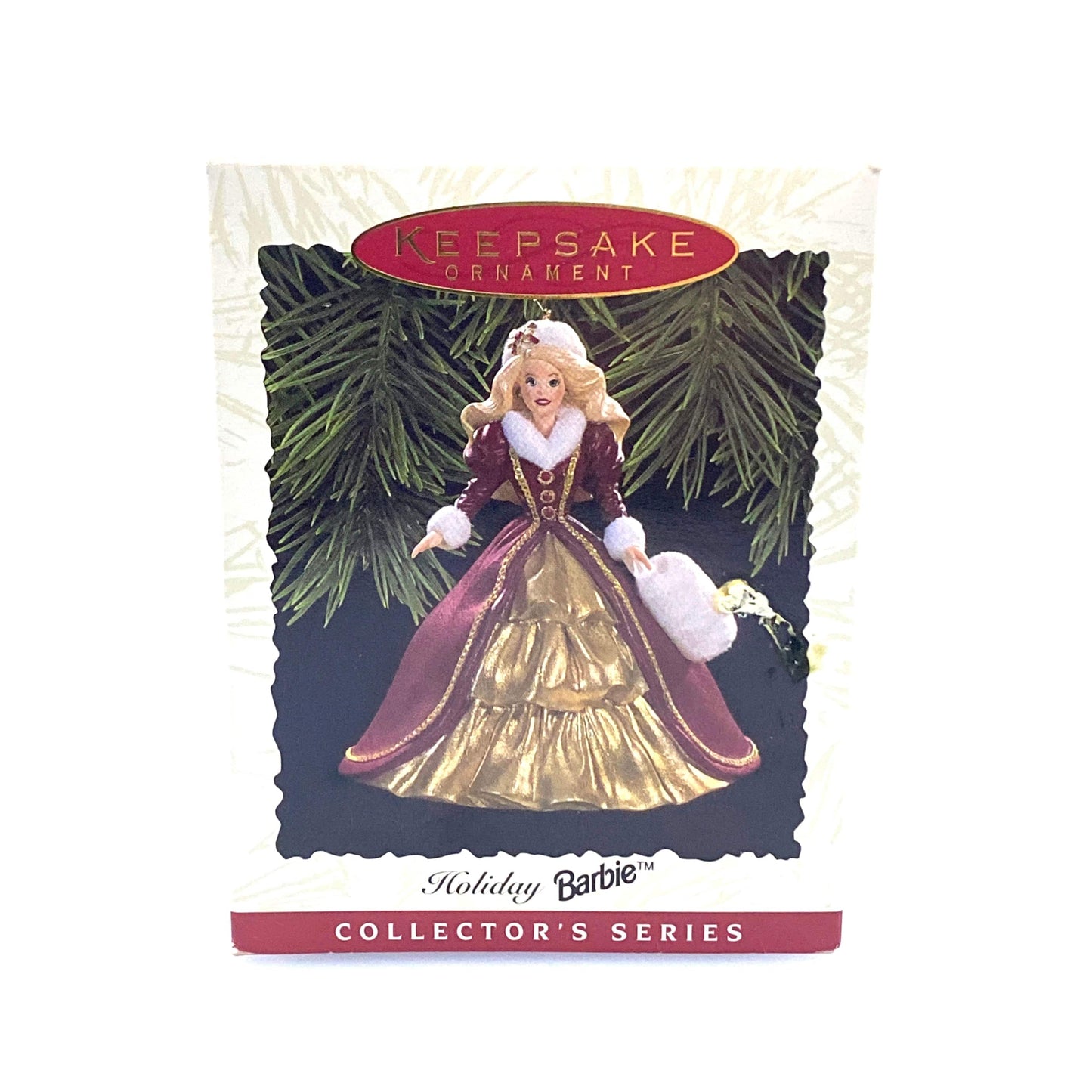 Hallmark Keepsake Christmas Tree Ornament, 1996 - Holiday Barbie