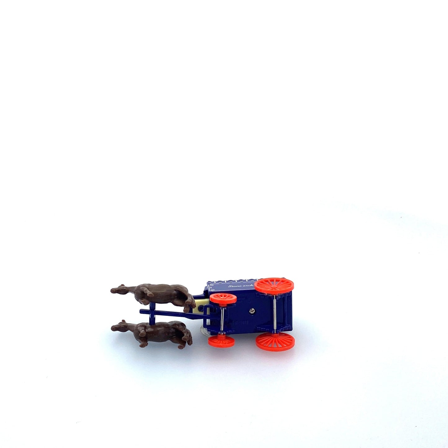 Vintage Olden Days “Stone arch bridge” Horse-Drawn Beer Delivery Wagon | Diecast Toy Vehicle