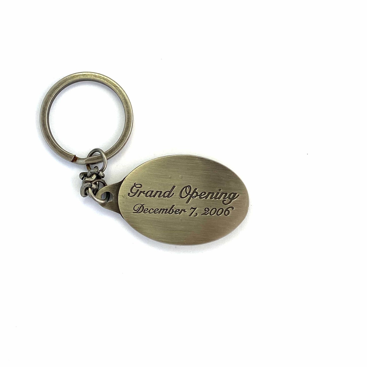 Pacific Aviation Museum Pearl Harbor Pewter Keychain Key Ring Souvenir