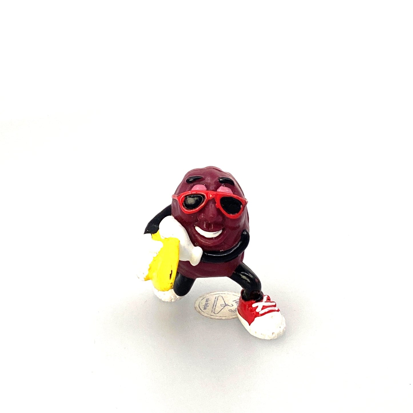Vintage California Raisins Collectible Figurine - Surfer 1988