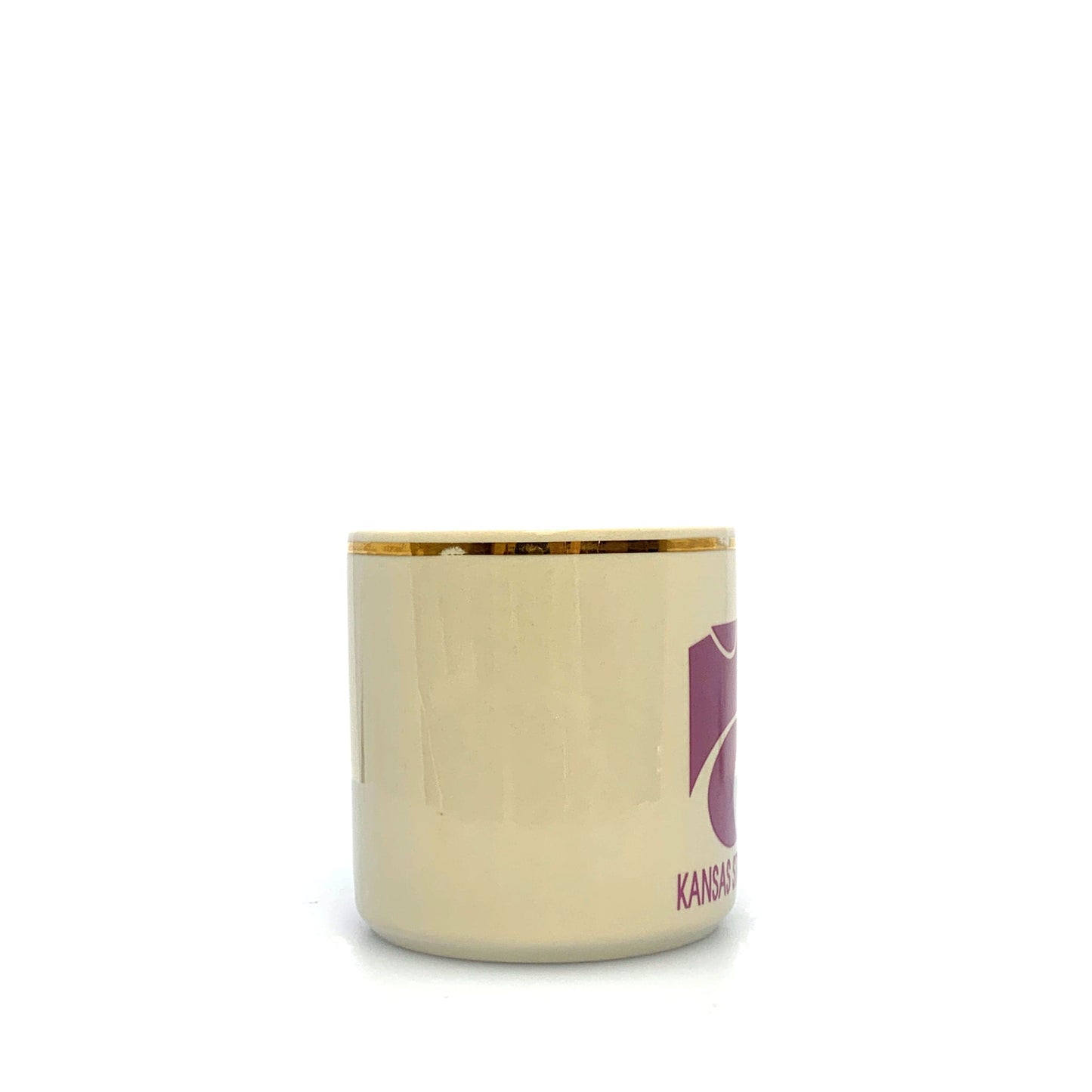 Kansas State University Ceramic Coffee Cup Mug Purple Wildcats Logo 12 Fl Oz