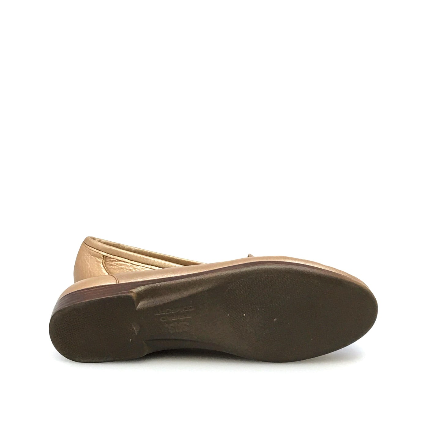 SAS Womens Size 8.5S Leather Loafers Gold Shoes Tripad Comfort Walking